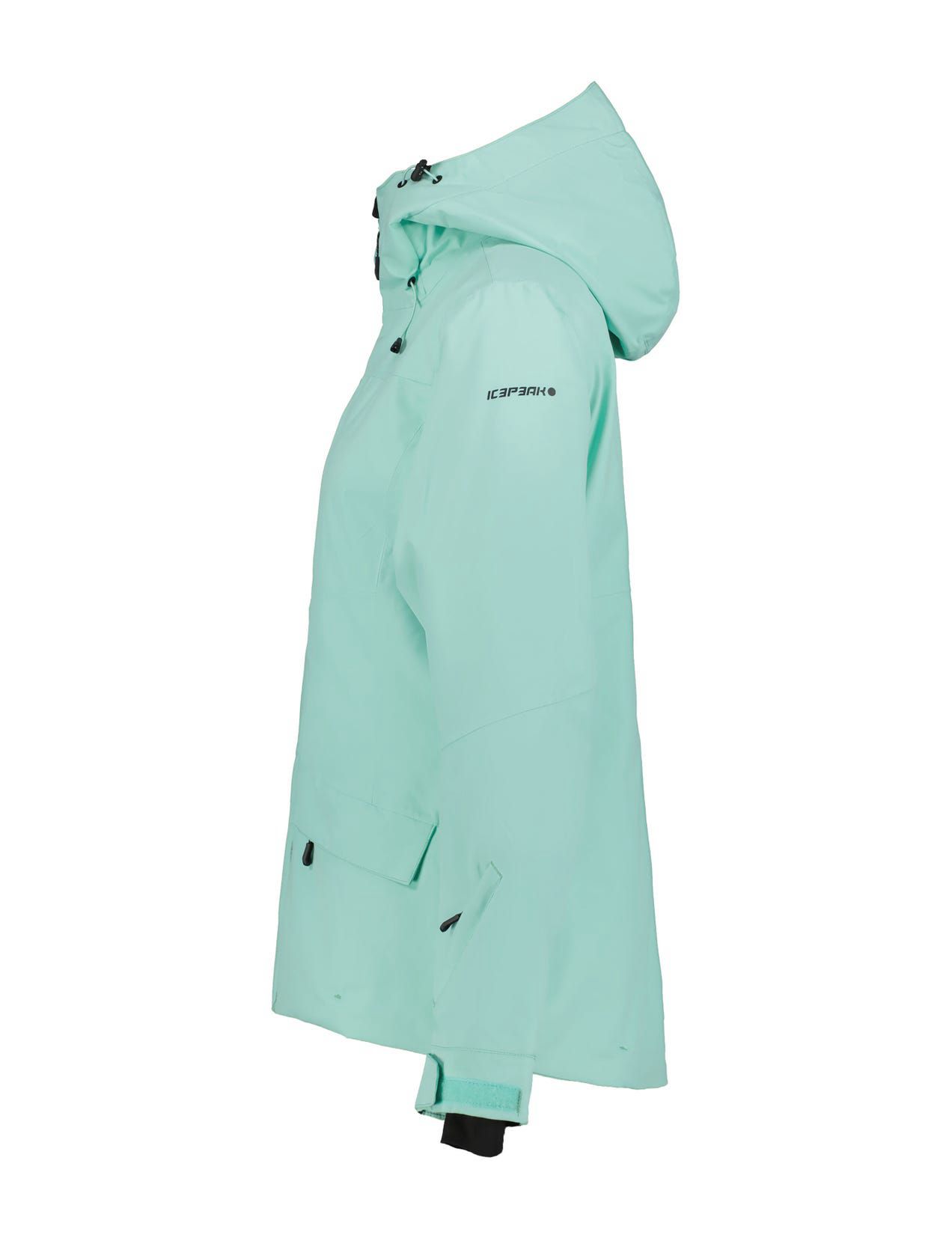 Light Turquoise Women Icepeak Cathay Waterproof Insulated Ski Jacket | USA-WGT985402