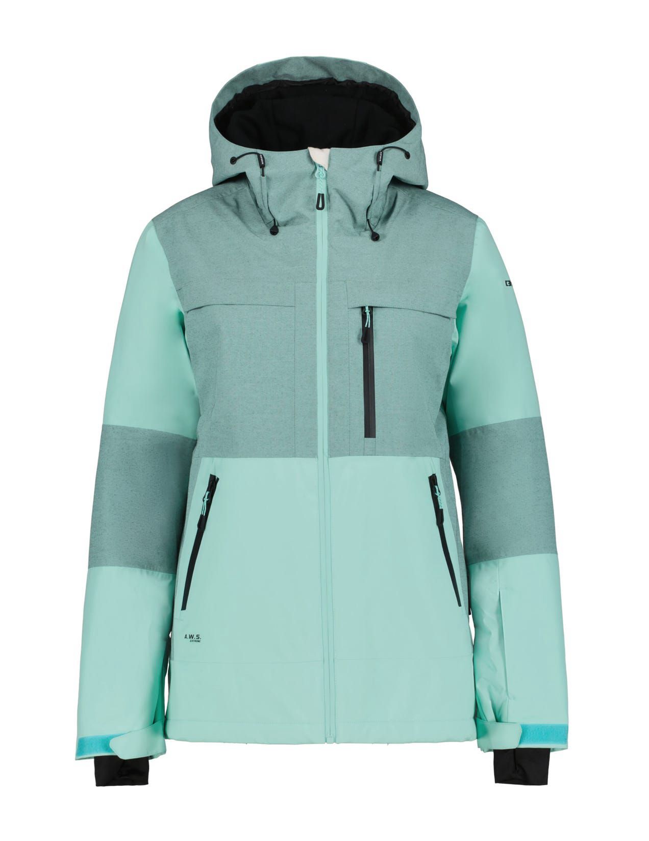 Light Turquoise Women Icepeak Cavour Ski Jacket | USA-XPZ736495