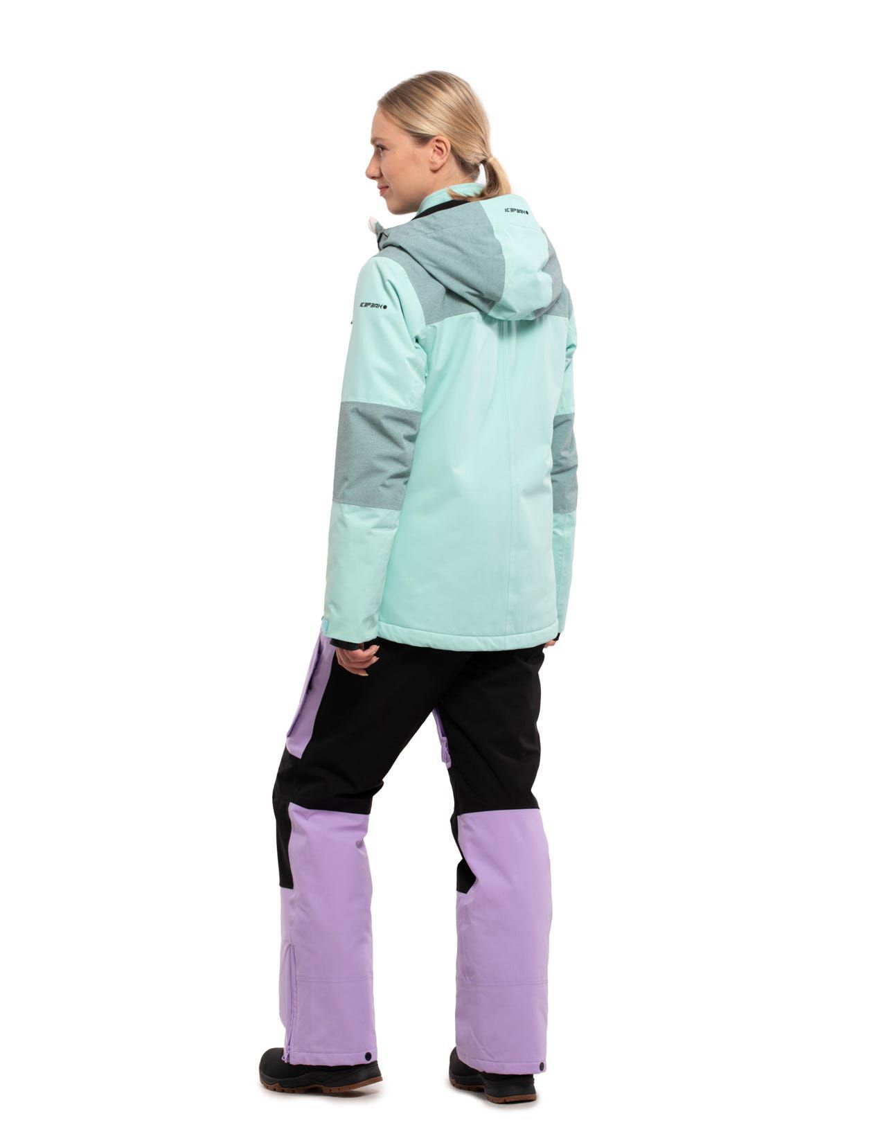 Light Turquoise Women Icepeak Cavour Ski Jacket | USA-XPZ736495