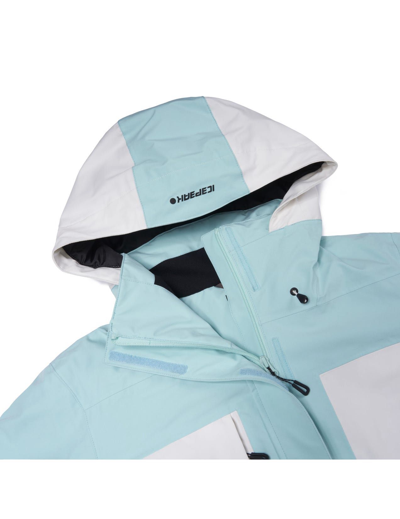 Light Turquoise / Purple Women Icepeak Curran Waterproof Padded Ski Jacket | USA-HRB803261