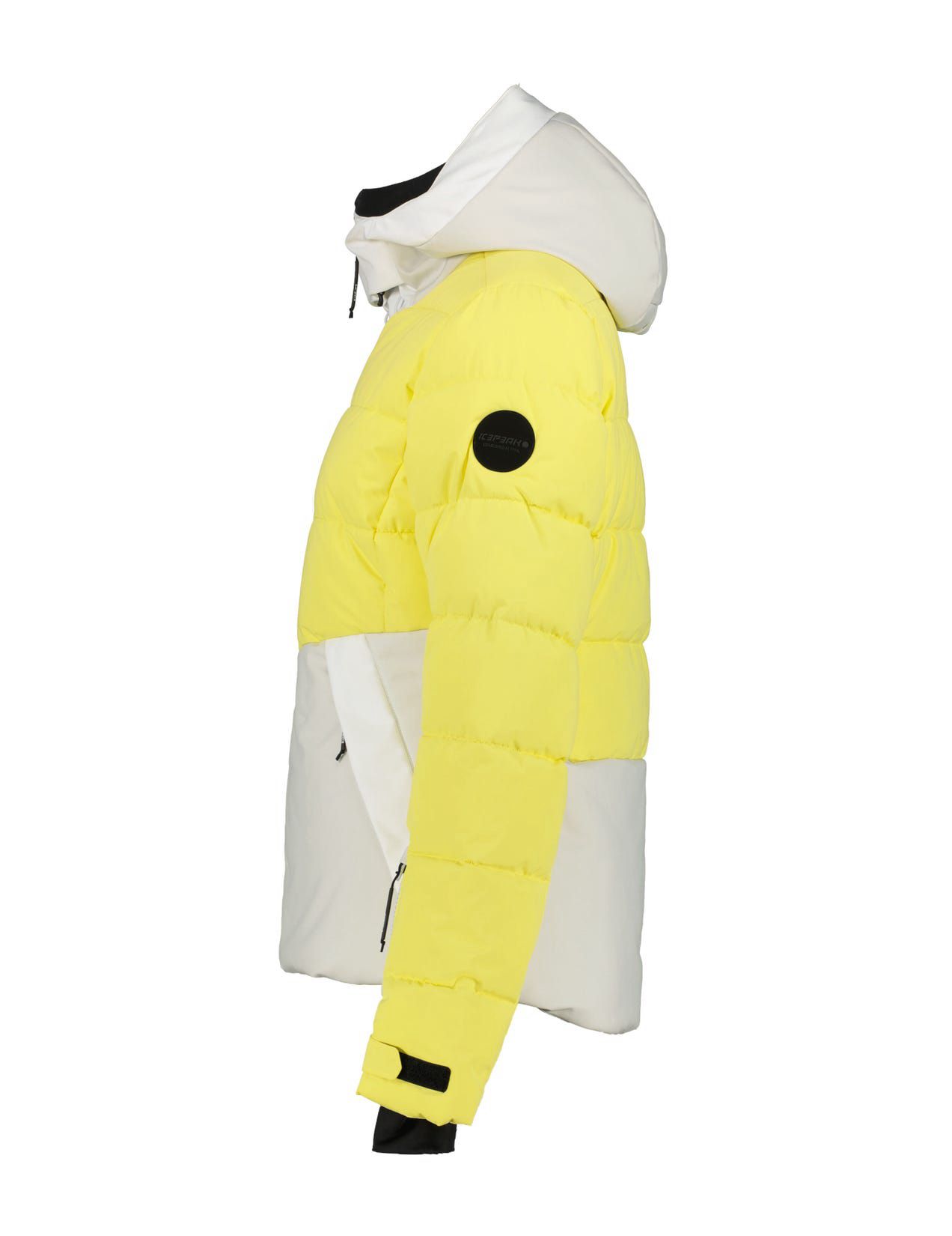 Light Yellow Women Icepeak Eden Ski Jacket | USA-TMG062731