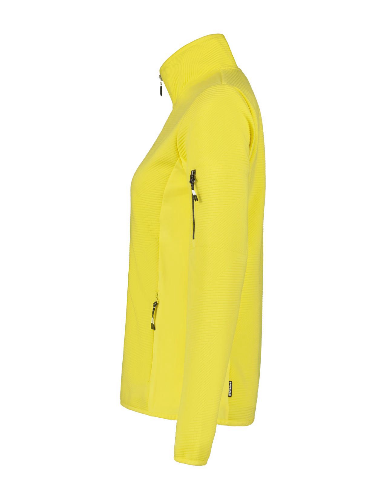 Light Yellow Women Icepeak Ettenheim Midlayer Jacket | USA-CQA807129