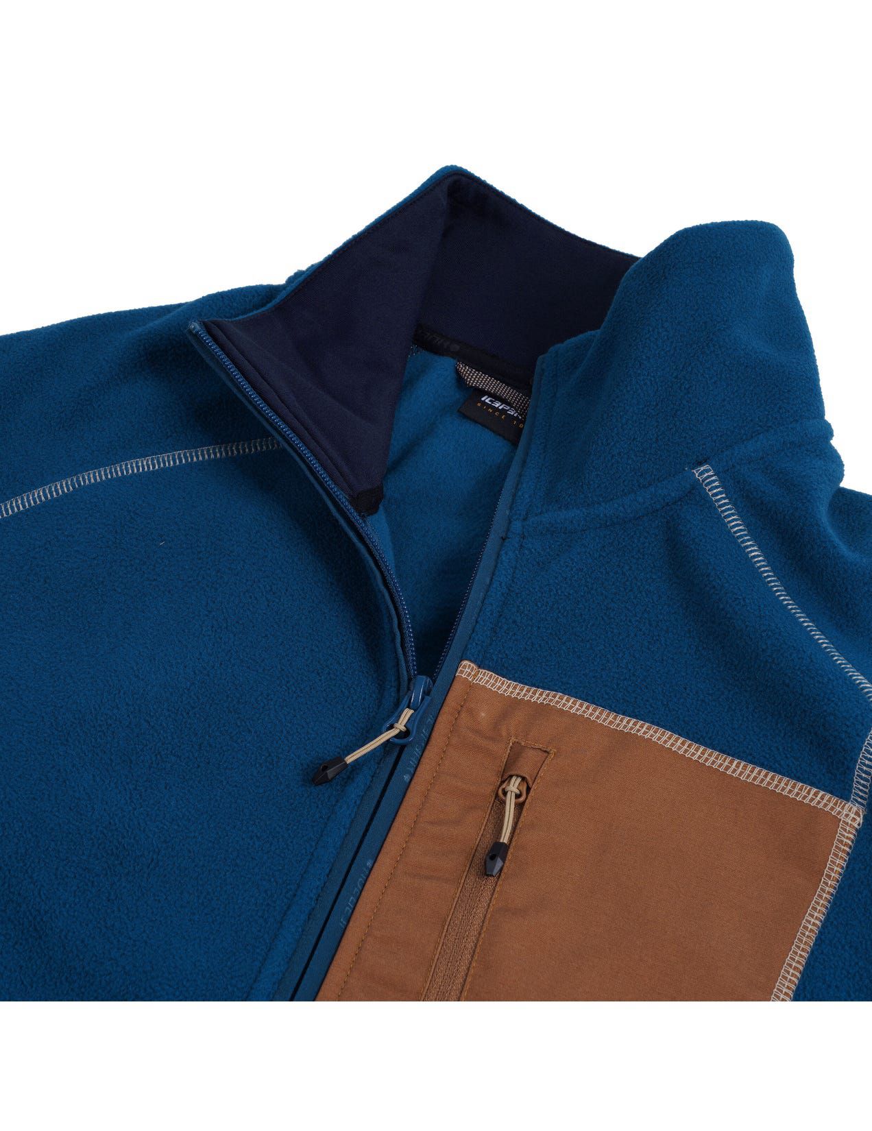 Navy / Blue Men Icepeak Mesa Fleece Jacket | USA-NVF952634