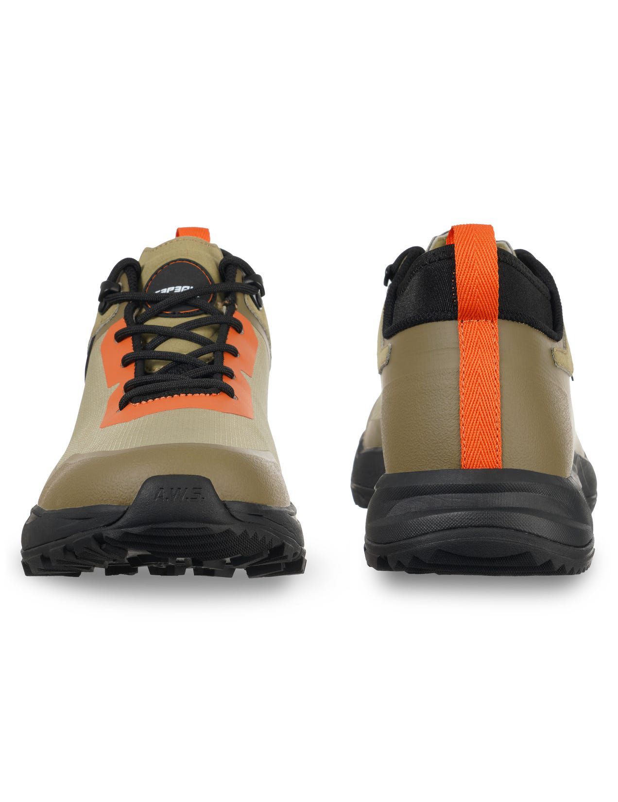 Olive Men Icepeak Adair Low-cut Hiking Shoes | USA-ZIW463270