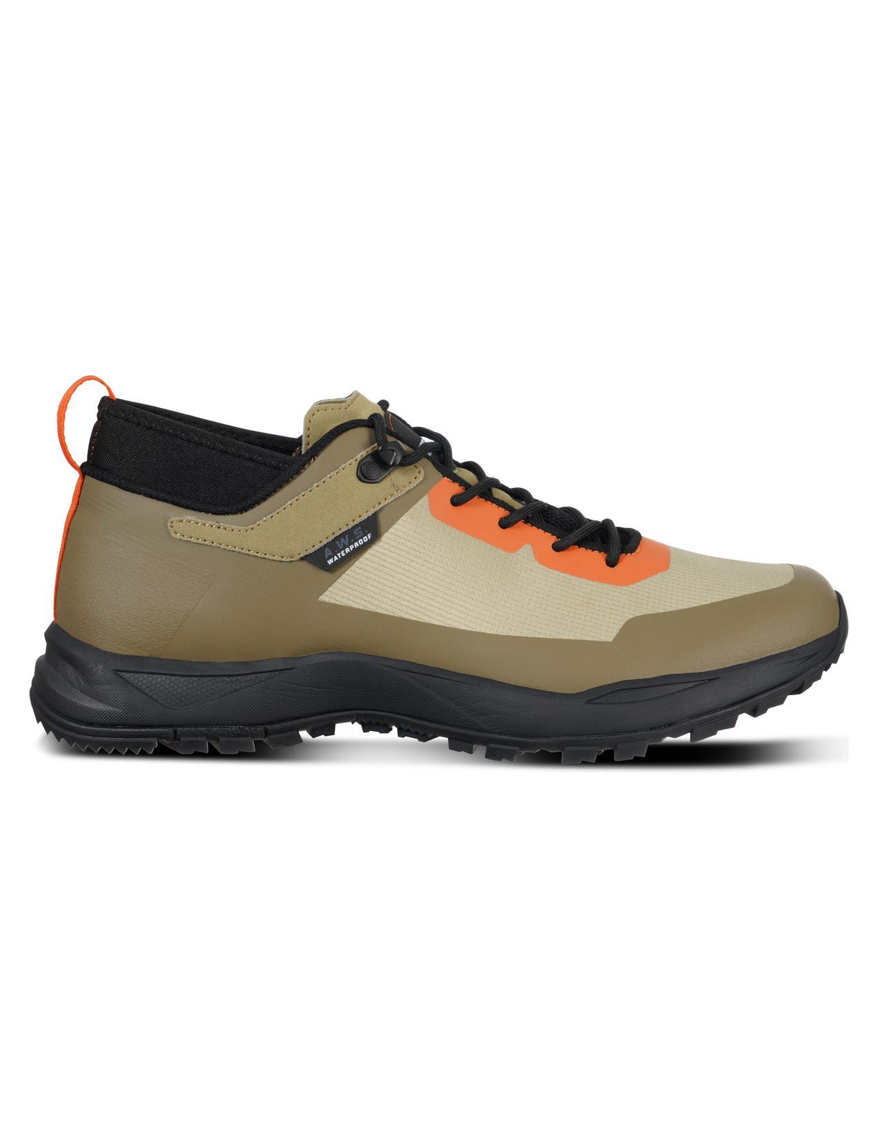 Olive Men Icepeak Adair Low-cut Hiking Shoes | USA-ZIW463270