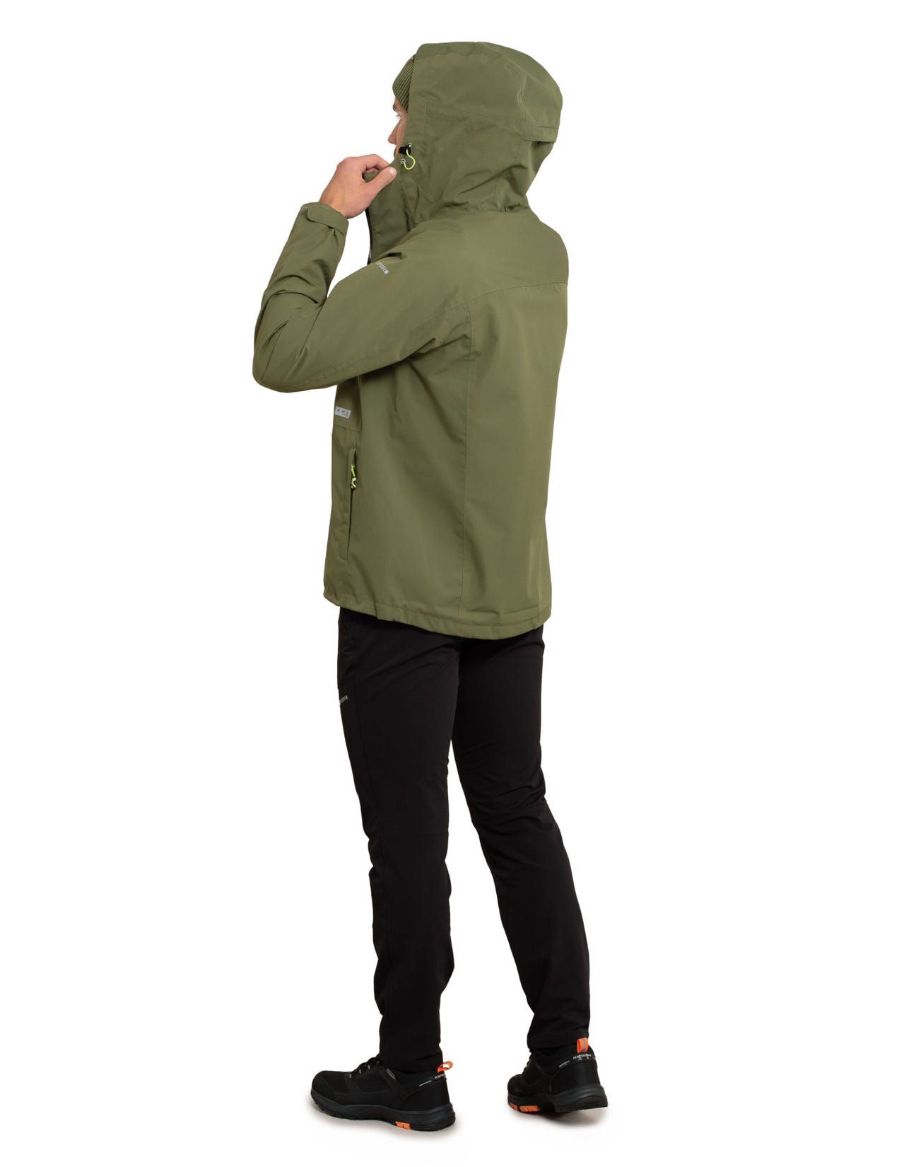 Olive Men Icepeak Bangs Jacket | USA-SFJ209137