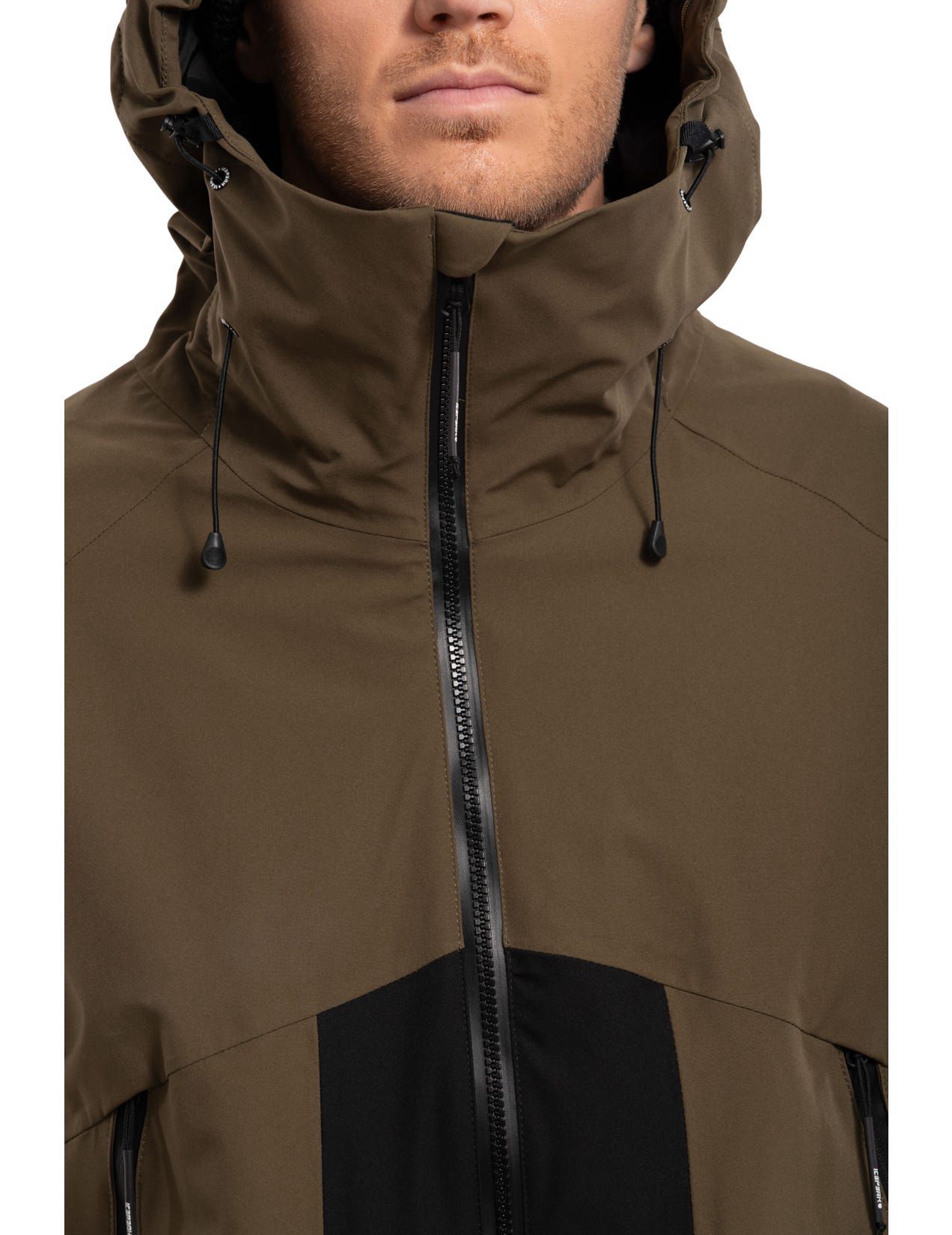 Olive Men Icepeak Fillmore Ski Jacket | USA-DUS943628