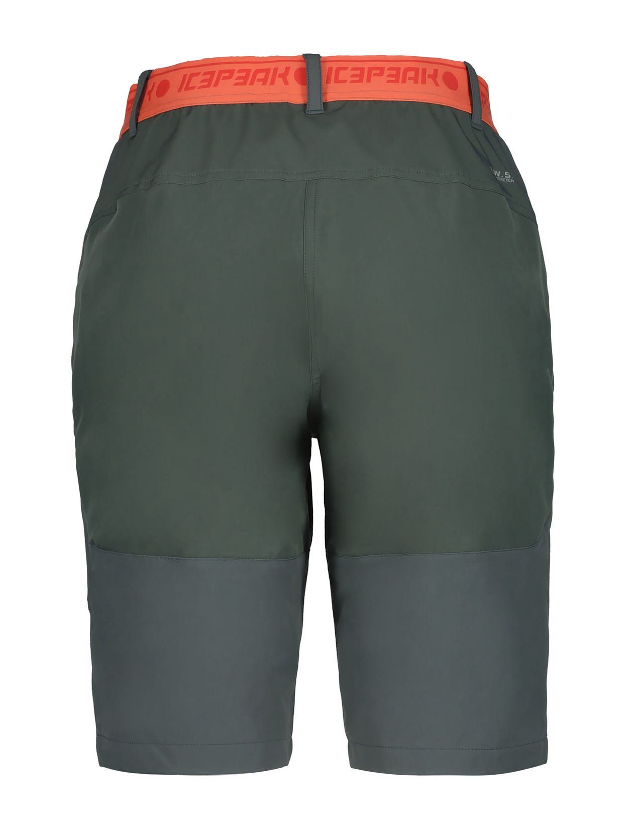 Olive Women Icepeak Ball Shorts | USA-BPZ256308