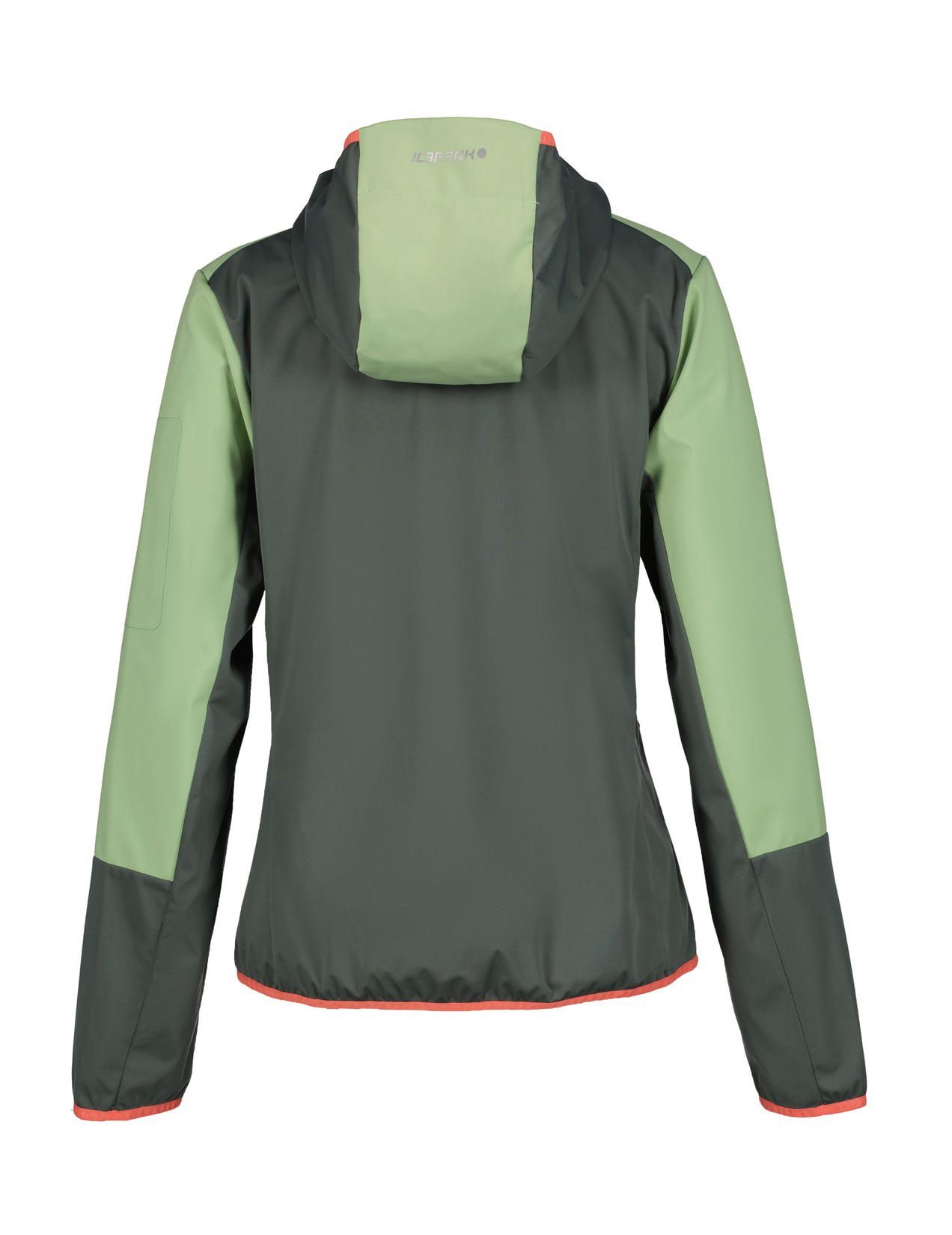 Olive Women Icepeak Braden Softshell Jacket | USA-MFR017942