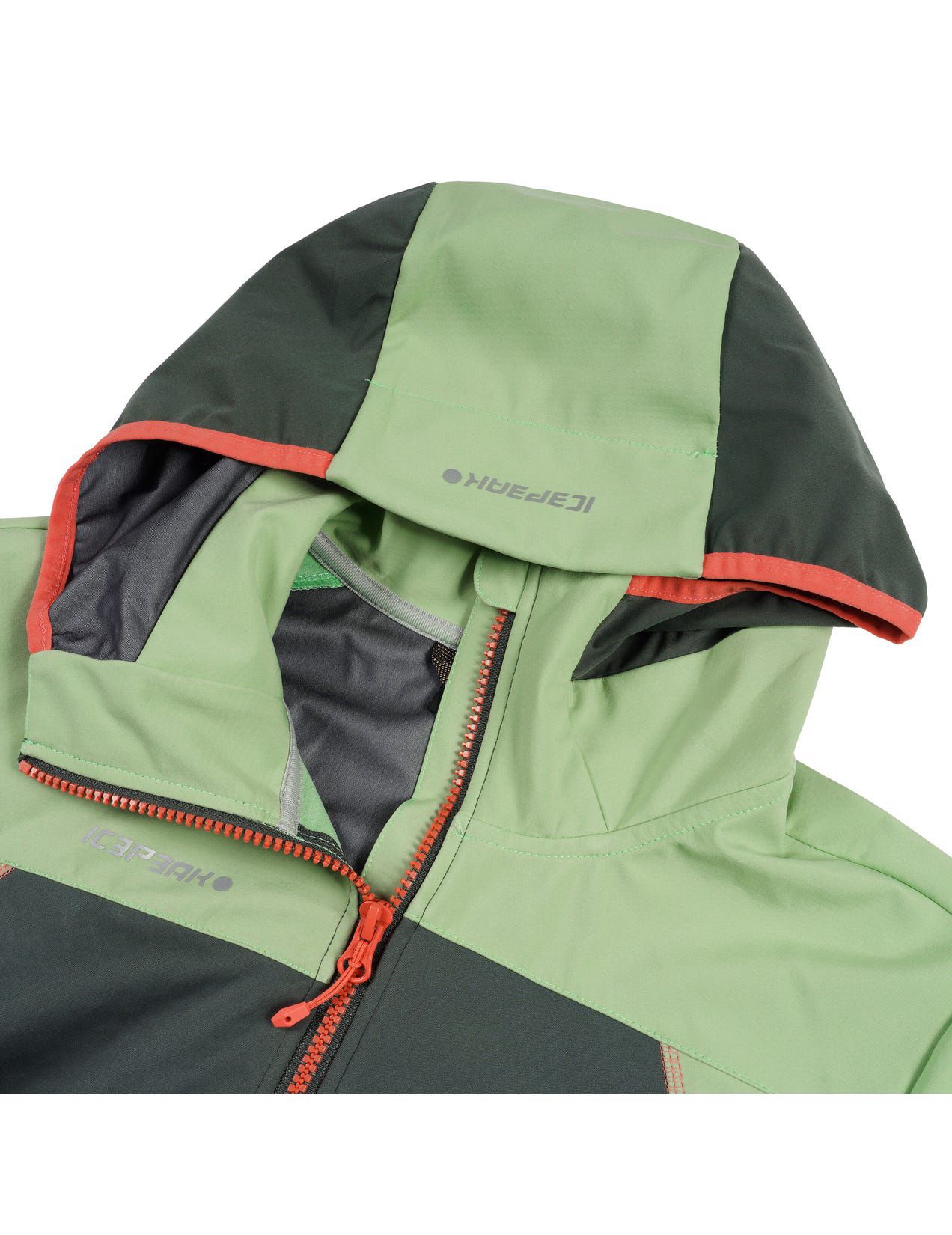 Olive Women Icepeak Braden Softshell Jacket | USA-MFR017942