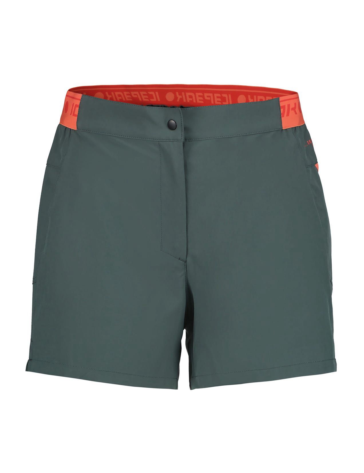 Olive Women Icepeak Brea Shorts | USA-APO384612