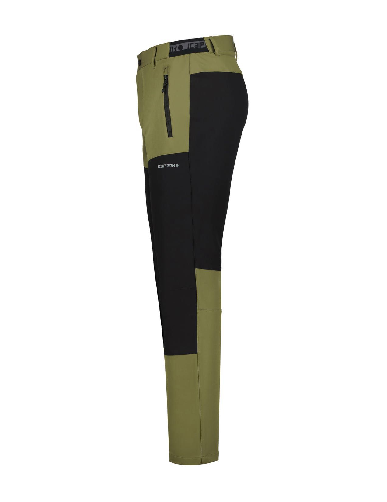 Olive / Black Men Icepeak Belgrade Pants | USA-WNE964213