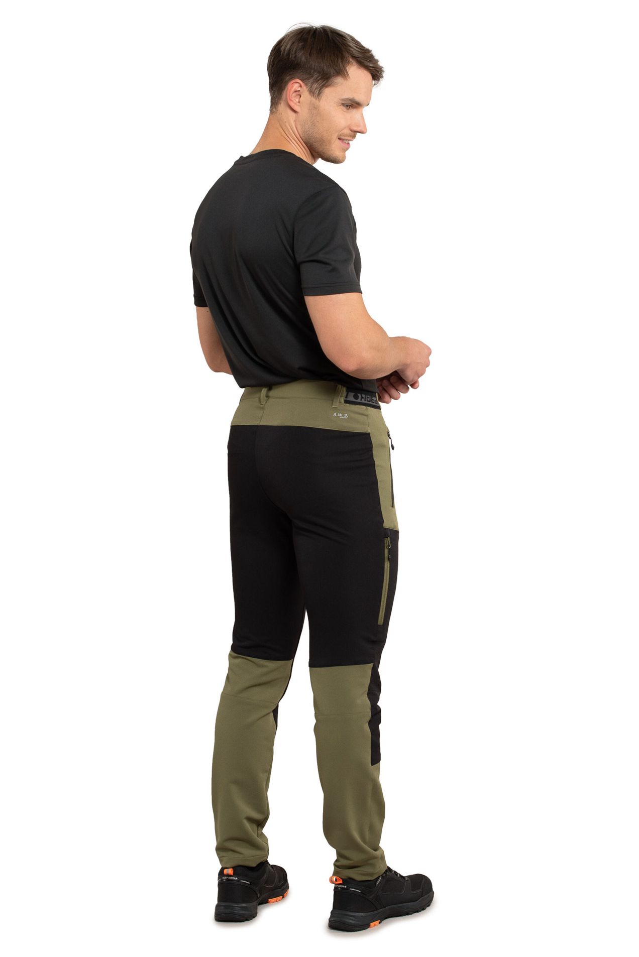 Olive / Black Men Icepeak Belgrade Pants | USA-WNE964213