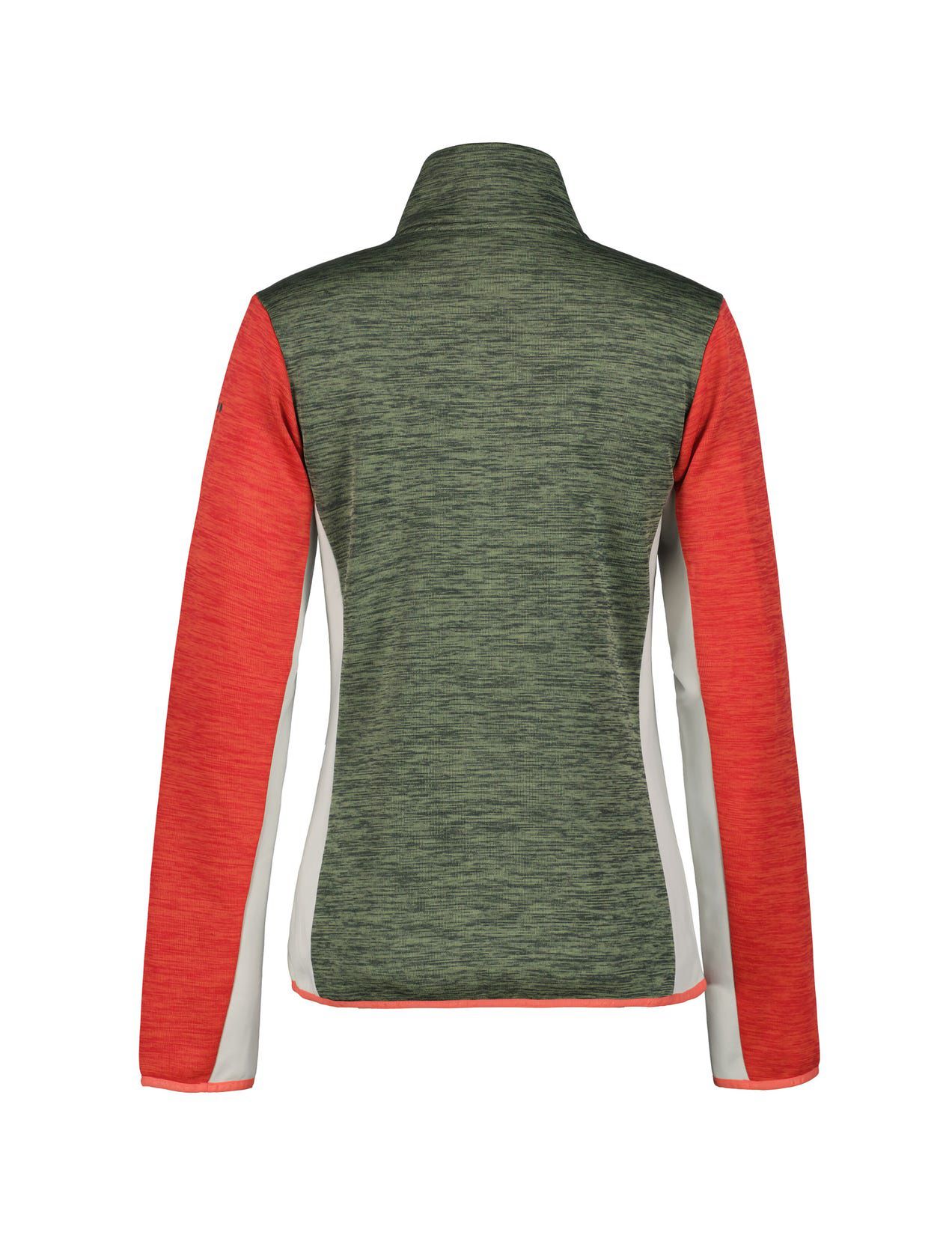 Olive / Red Women Icepeak Brandis Midlayer Jacket | USA-MOT614529