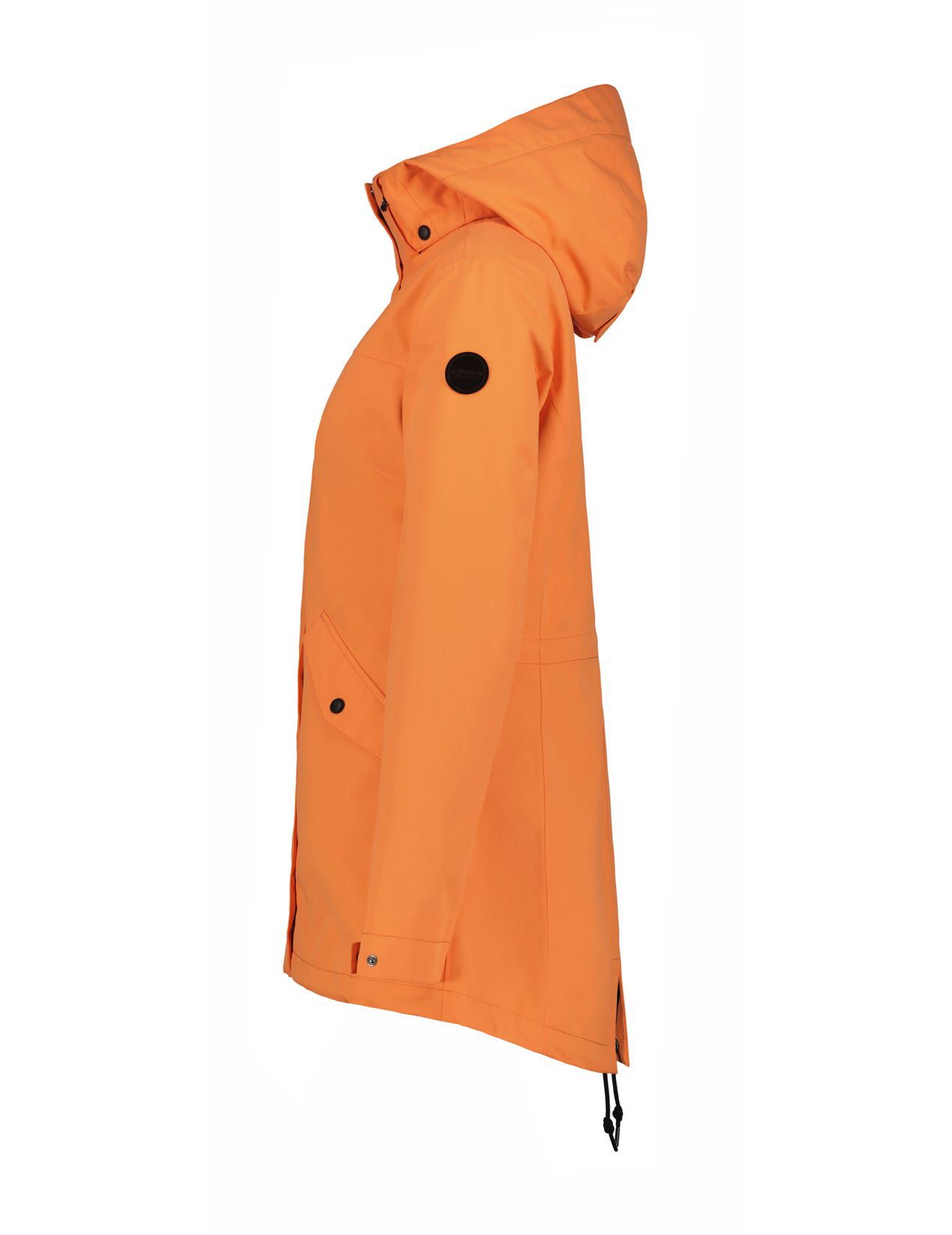 Orange Women Icepeak Addis Waterproofed Outdoor Coat | USA-JMQ538492