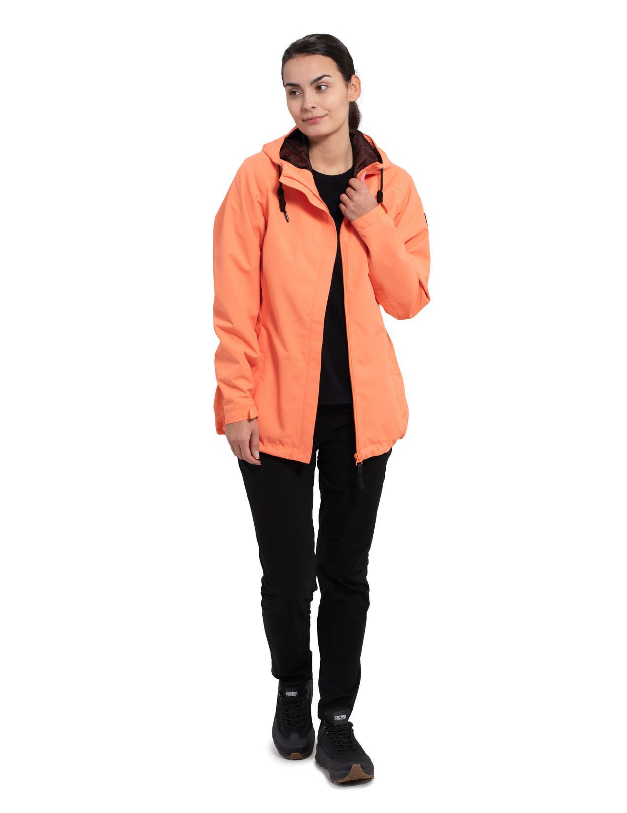 Orange Women Icepeak Adenau Outdoor Jacket | USA-JXW680142