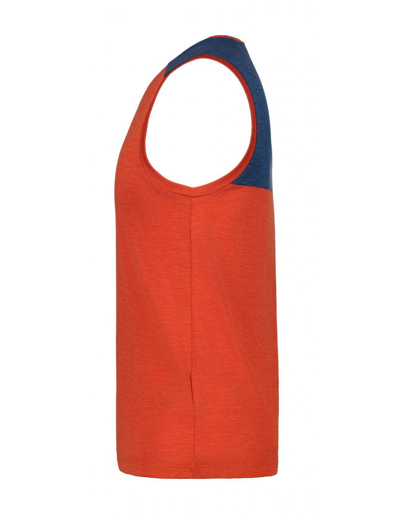 Orange / Navy Men Icepeak Delmar Tank Top | USA-KYR247653