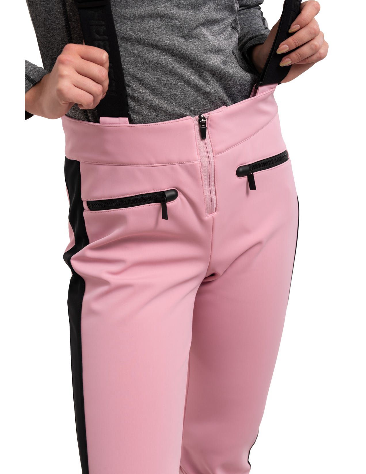 Pink Women Icepeak Ellsworth Softshell Ski Pants | USA-HXE027368