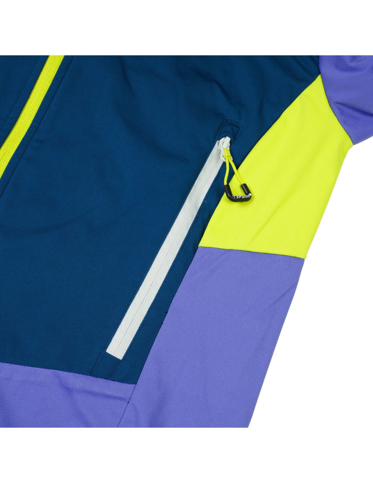 Purple / Navy / Green Women Icepeak Delli Softshell Jacket | USA-VXD056487