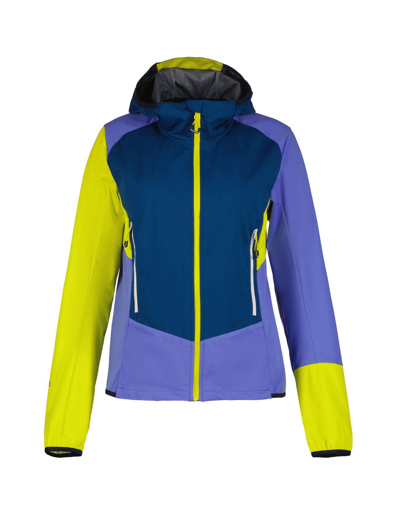 Purple / Navy / Green Women Icepeak Delli Softshell Jacket | USA-VXD056487