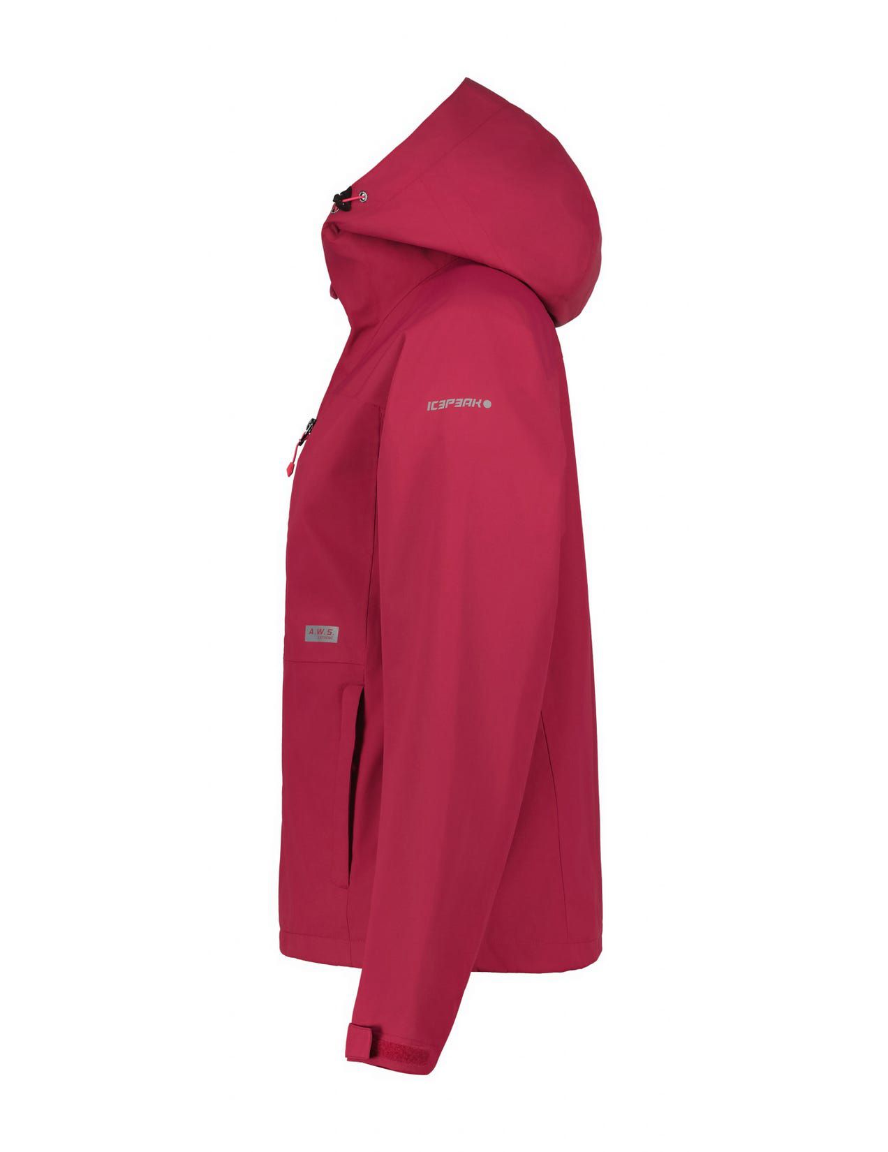 Raspberry Women Icepeak Bandera Jacket | USA-YWX295687