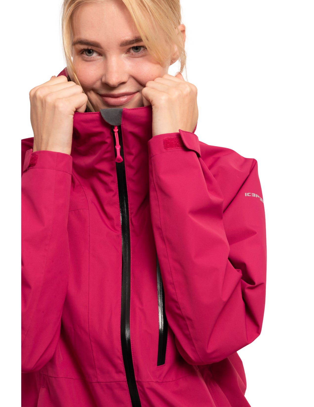 Raspberry Women Icepeak Bandera Jacket | USA-YWX295687