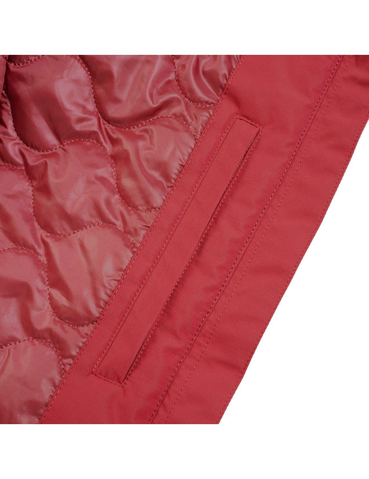 Red Women Icepeak Alpena Waterproof Padded Parka | USA-FJI153072