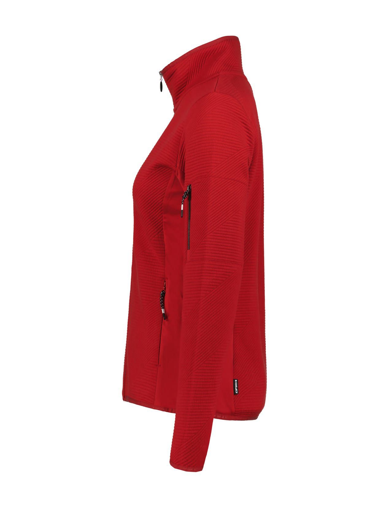 Red Women Icepeak Ettenheim Midlayer Jacket | USA-VKI256730