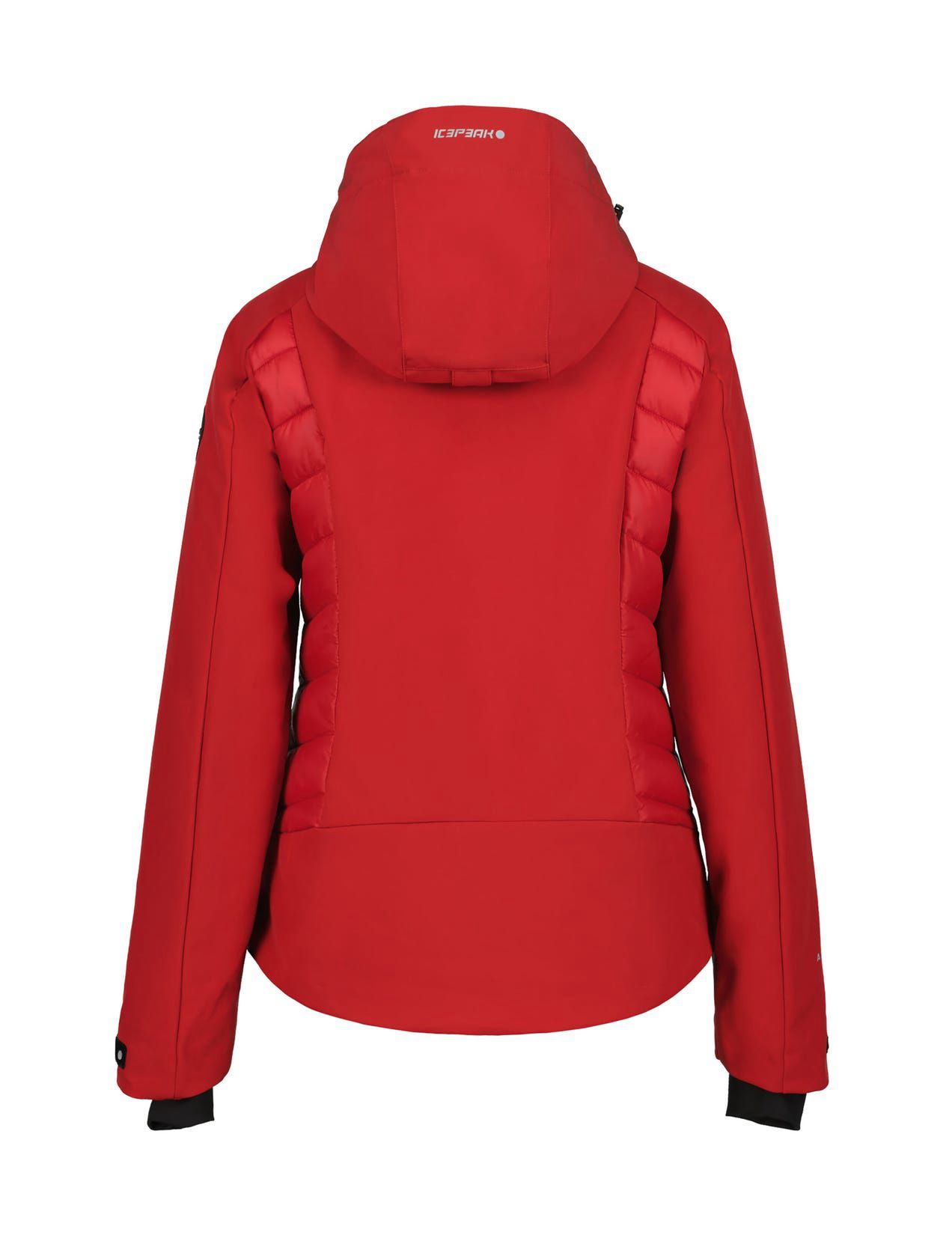 Red Women Icepeak Freital Insulated Softshell Ski Jacket | USA-YDU702684