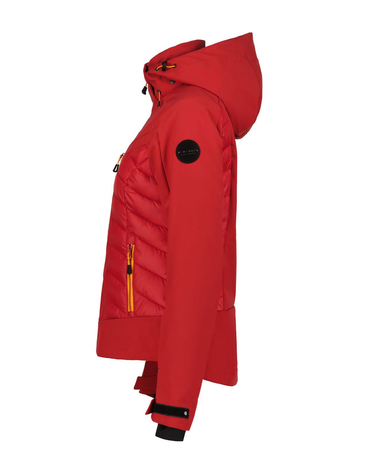 Red Women Icepeak Freital Insulated Softshell Ski Jacket | USA-YDU702684