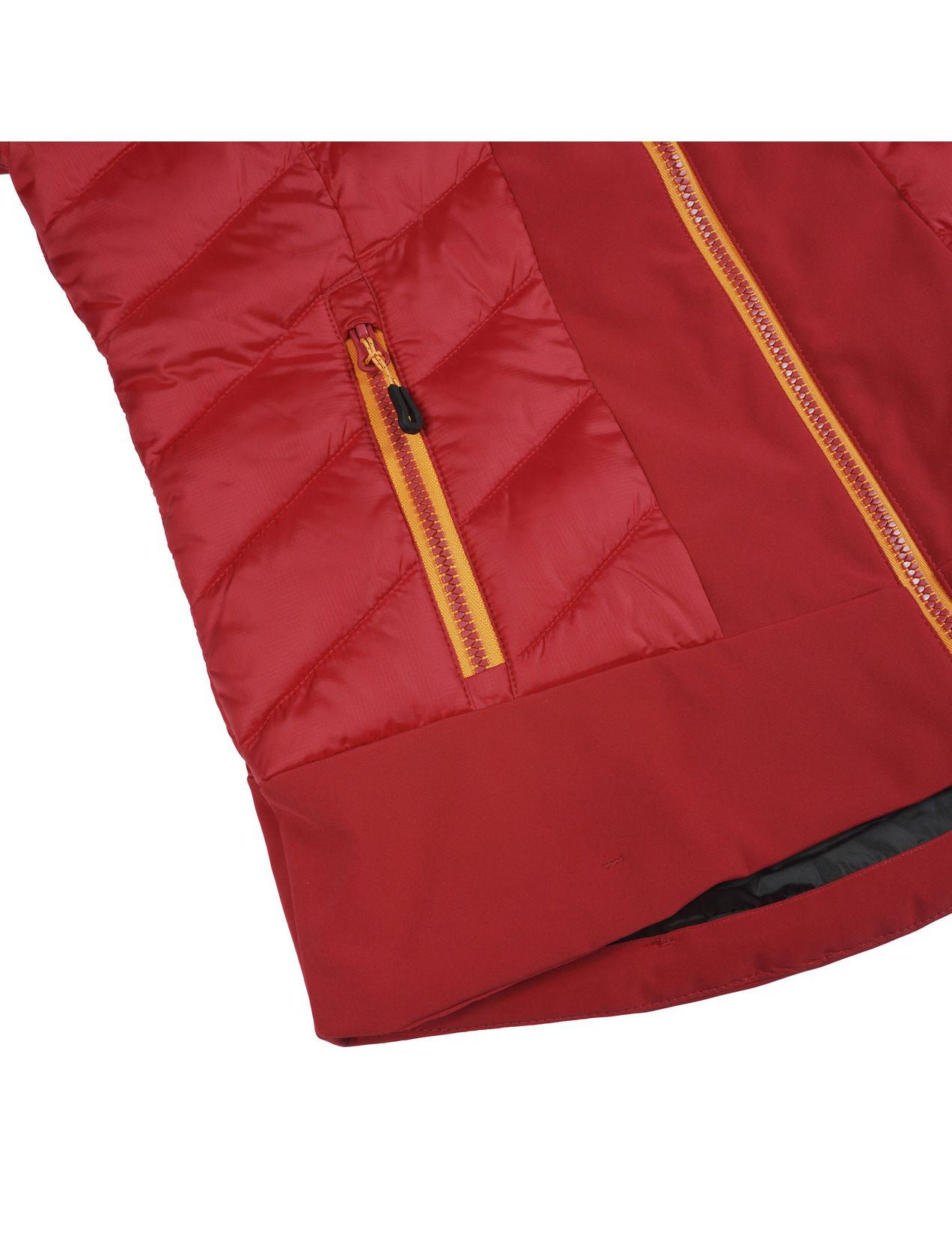 Red Women Icepeak Freital Insulated Softshell Ski Jacket | USA-YDU702684