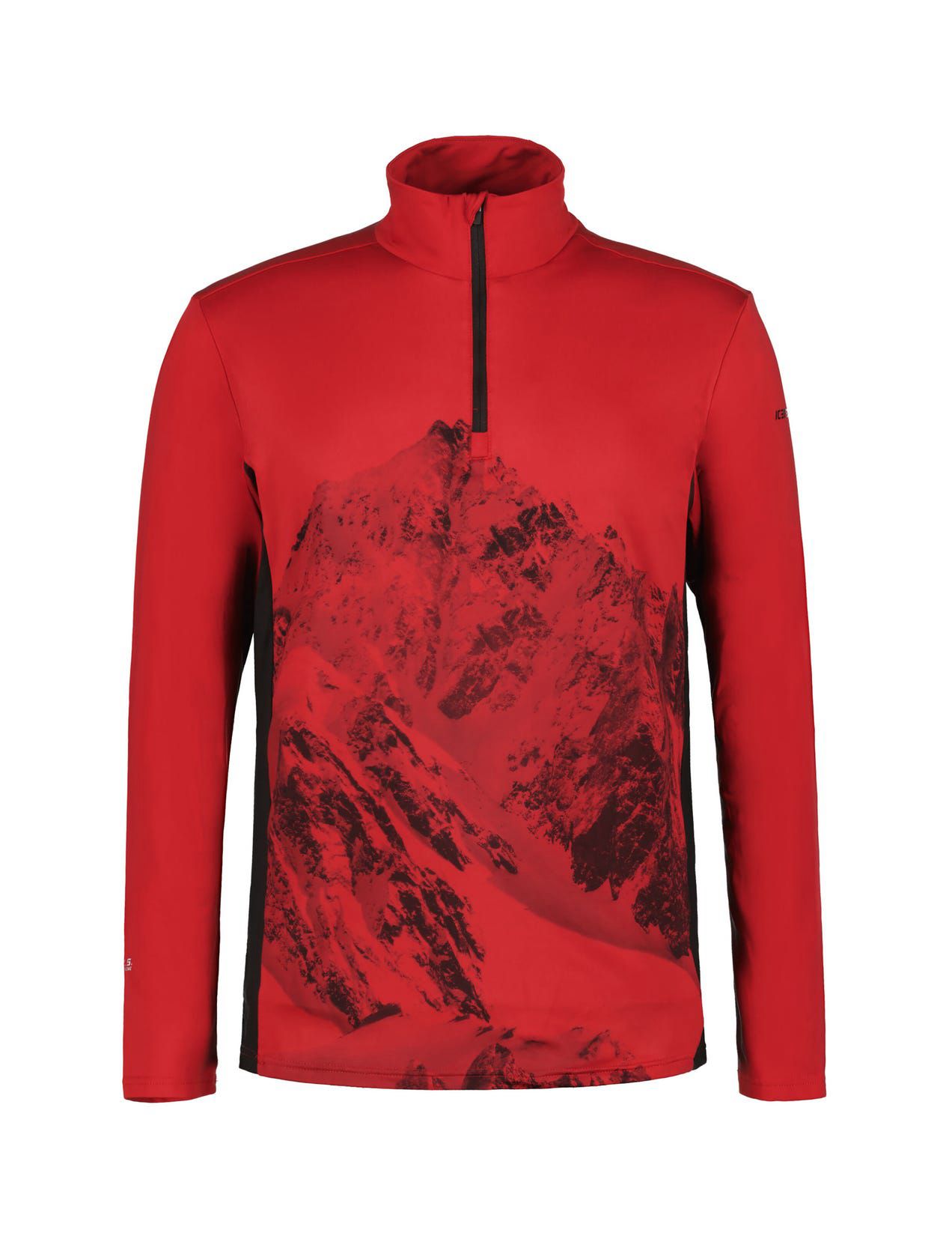 Red / Black Men Icepeak Fennville Shirts | USA-IVQ368947