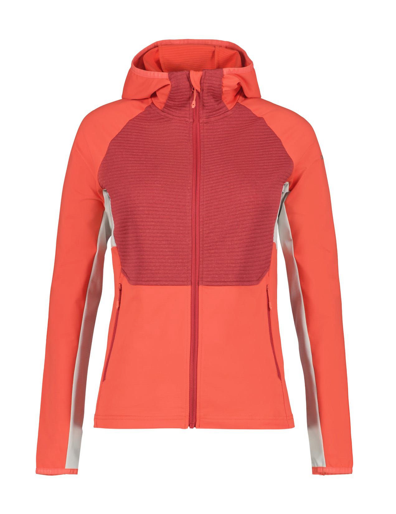 Red / Coral Women Icepeak Basile Midlayer Jacket | USA-XFJ804576