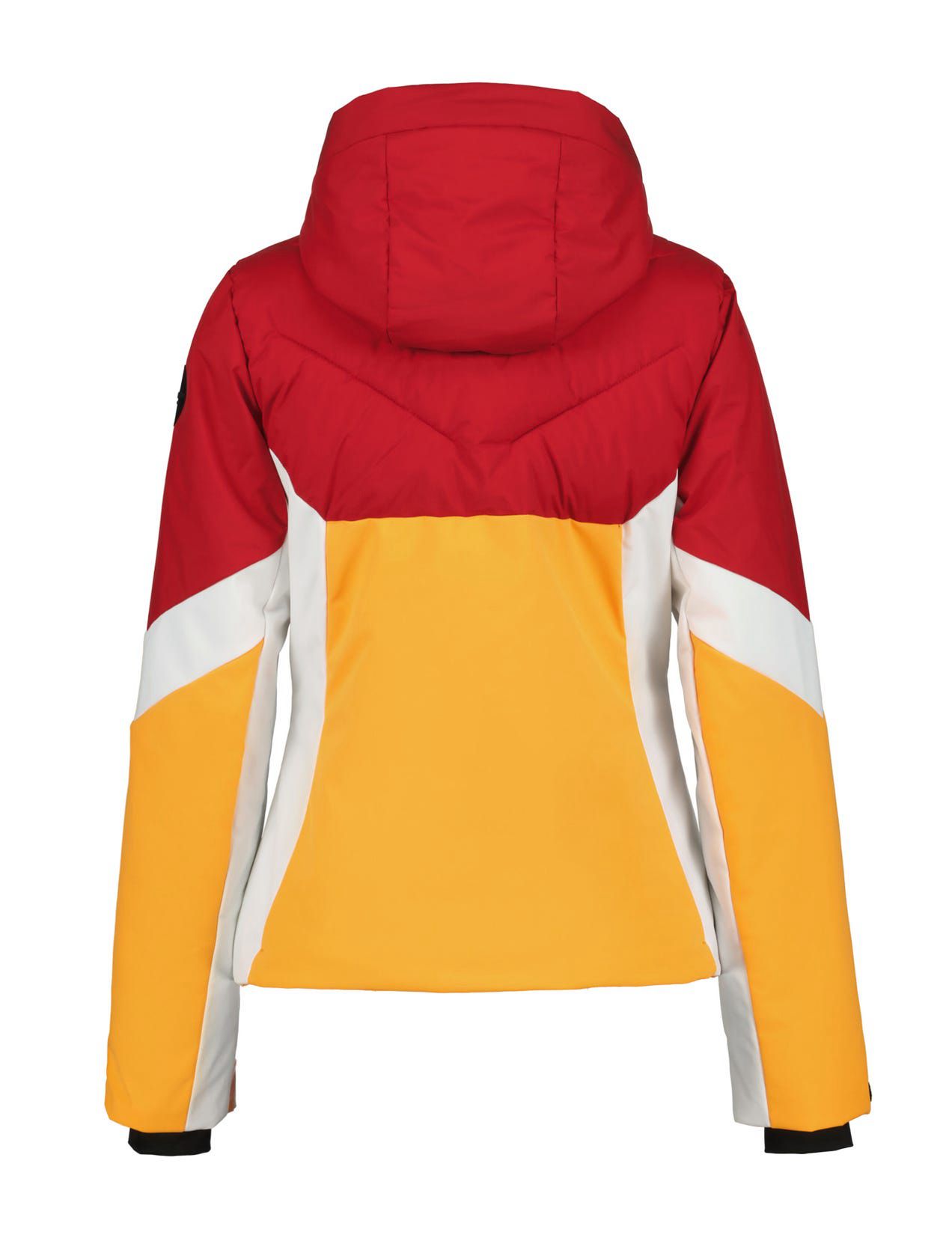 Red / Yellow / White Women Icepeak Eleele Ski Jacket | USA-LGI254960