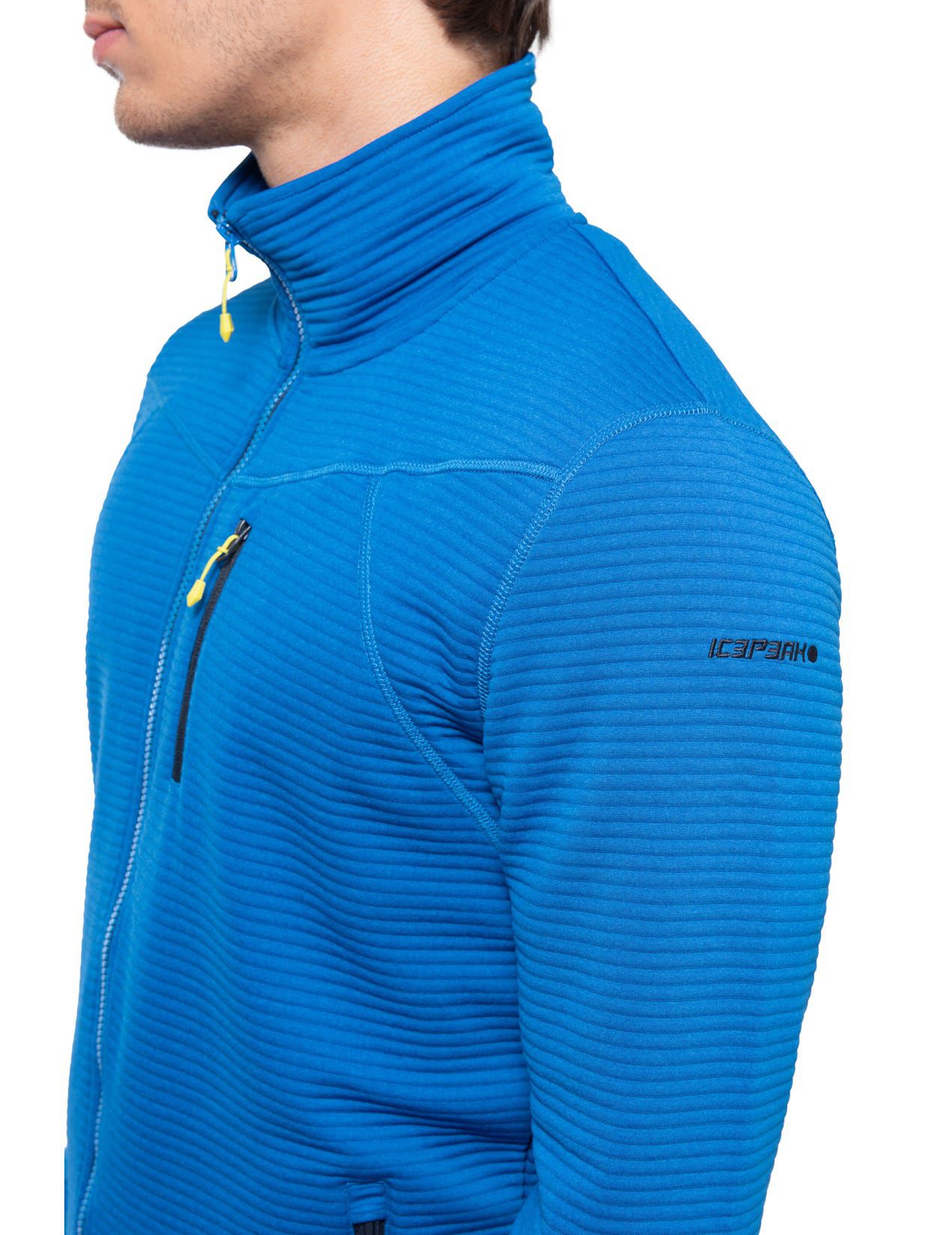 Royal Blue Men Icepeak Berthold Midlayer Jacket | USA-IZX619350