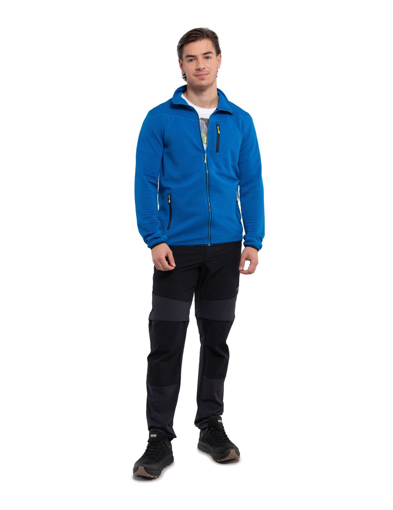 Royal Blue Men Icepeak Berthold Midlayer Jacket | USA-IZX619350