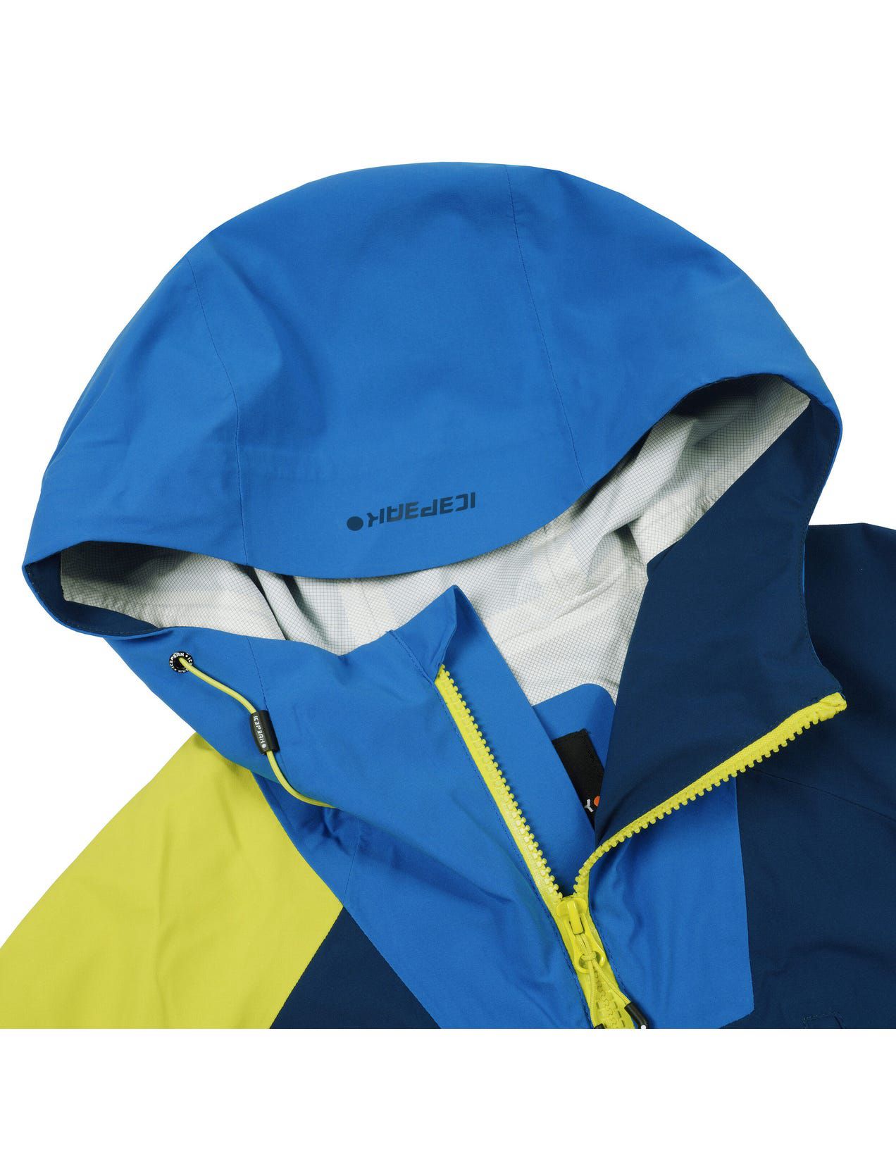 Royal Blue / Green Men Icepeak Dawson Softshell Jacket | USA-AGX057341