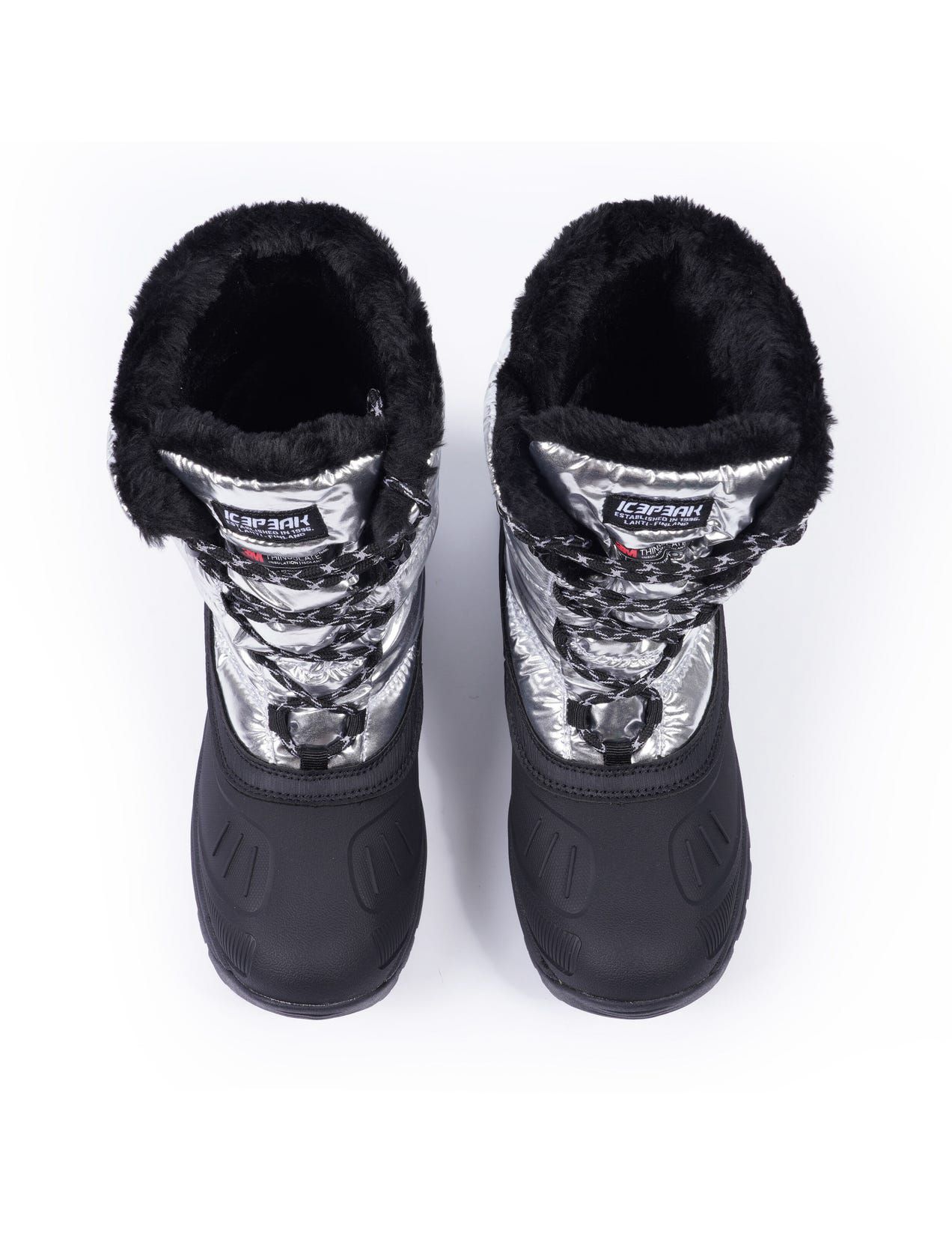 Silver Women Icepeak Alma Winter Boots | USA-HNY741359