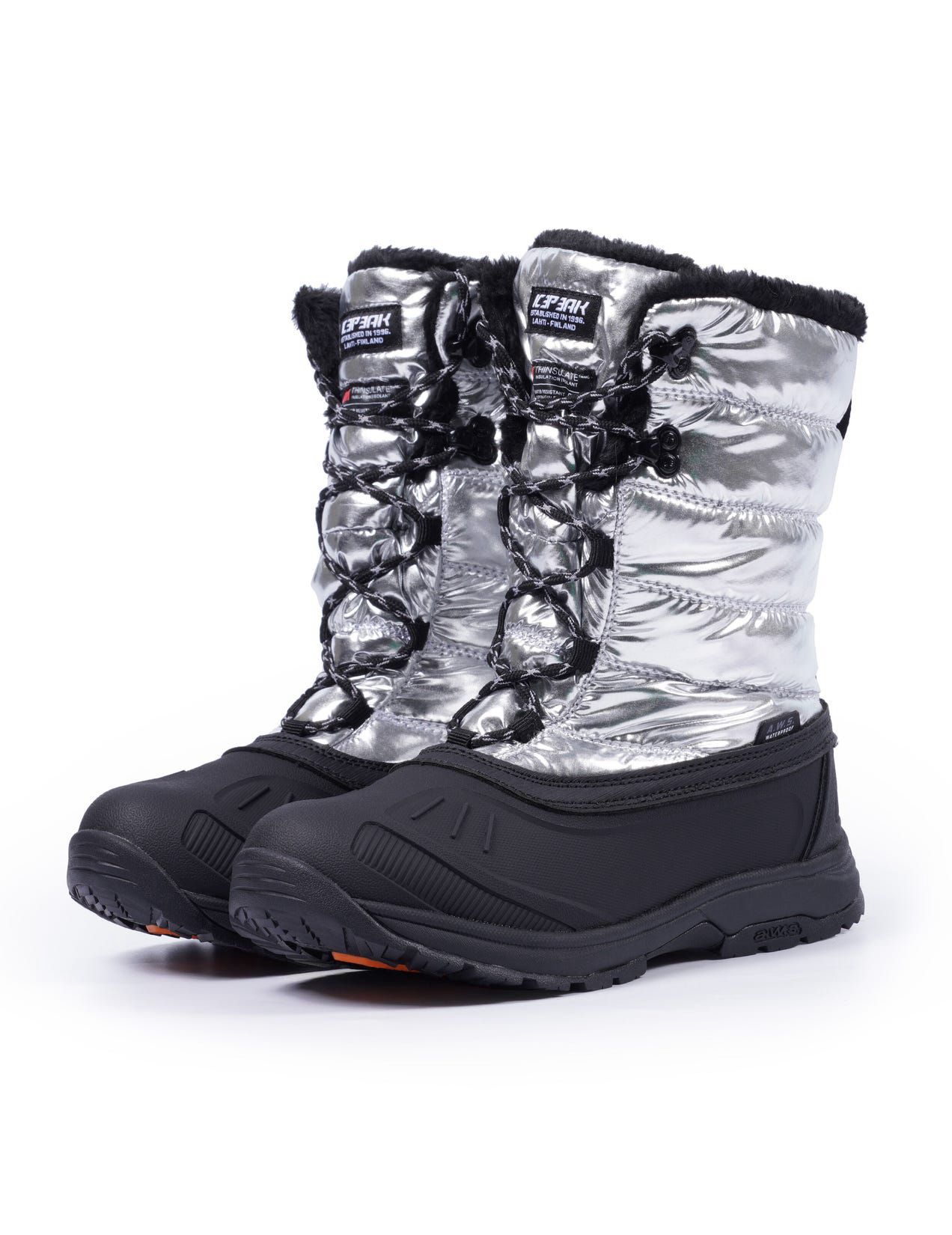 Silver Women Icepeak Alma Winter Boots | USA-HNY741359