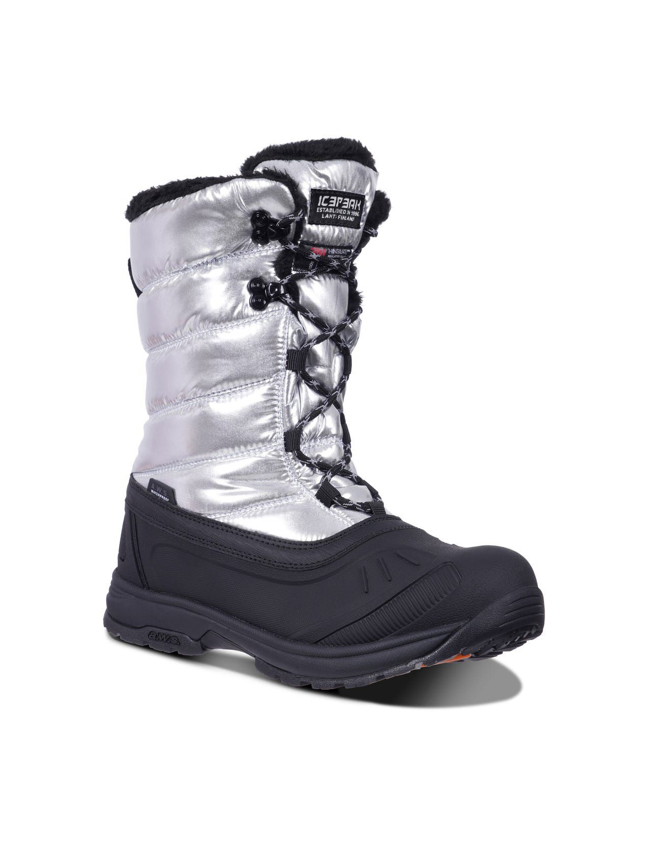 Silver Women Icepeak Alma Winter Boots | USA-HNY741359