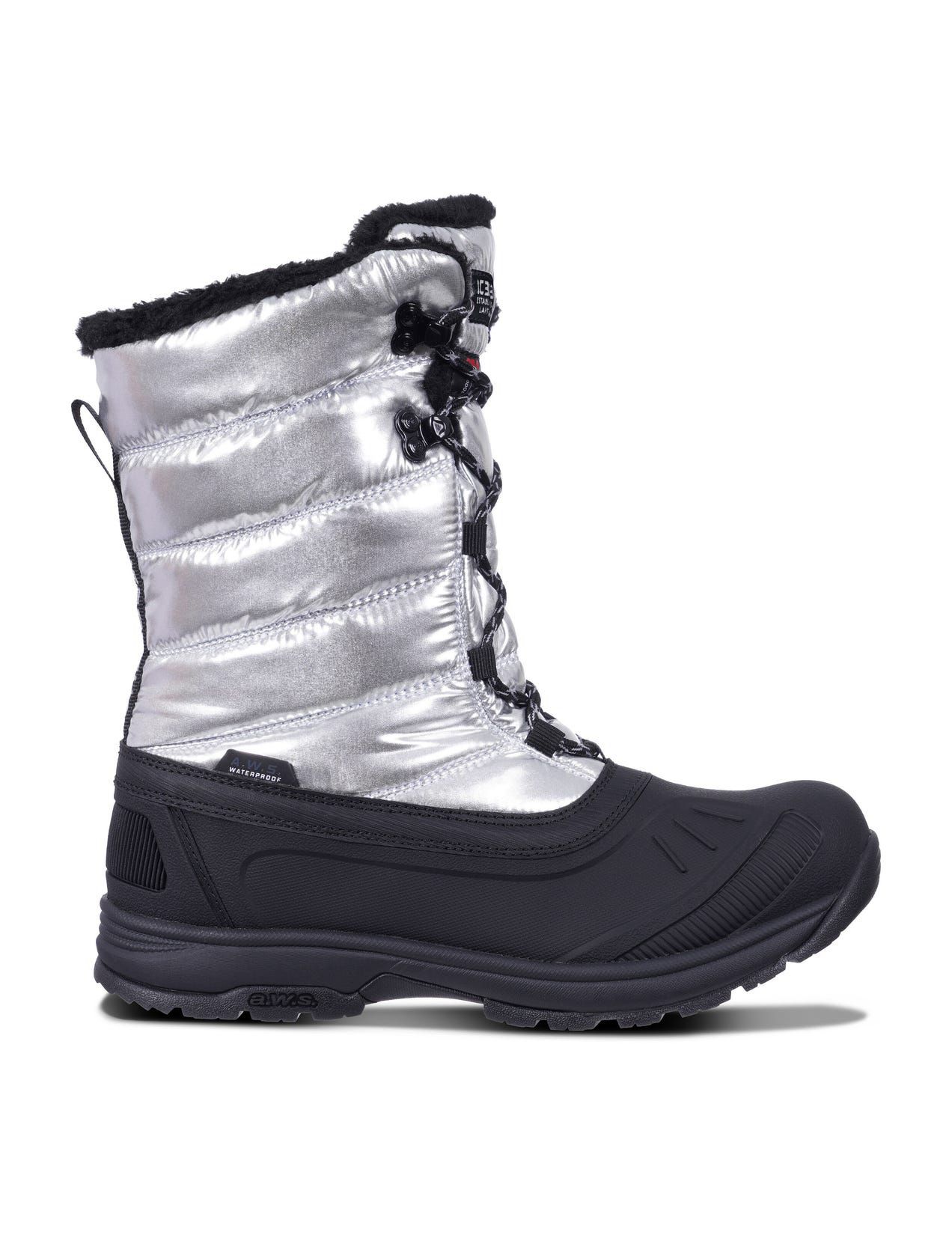 Silver Women Icepeak Alma Winter Boots | USA-HNY741359