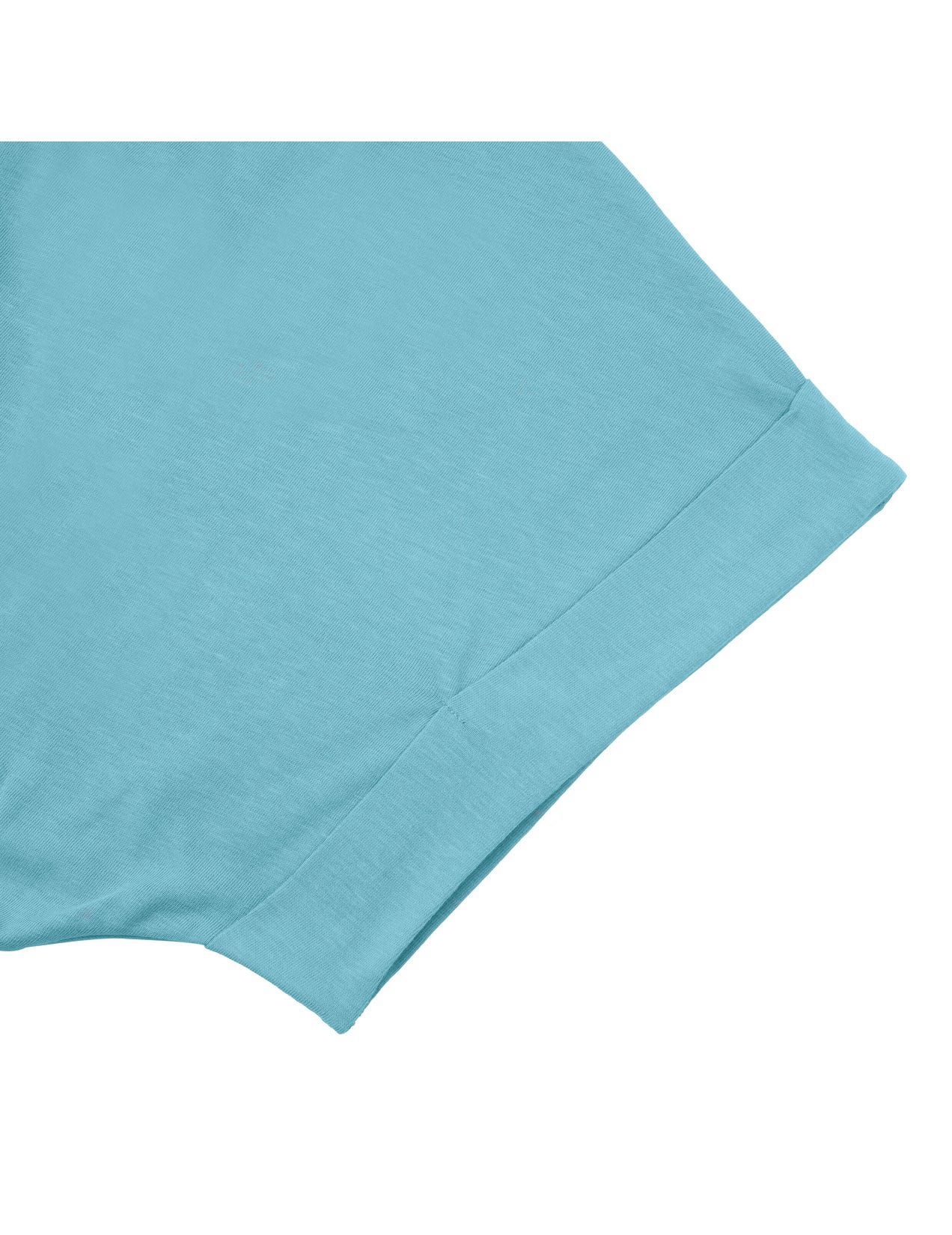 Turquoise Women Icepeak Abbotte T-Shirt | USA-VEZ680147