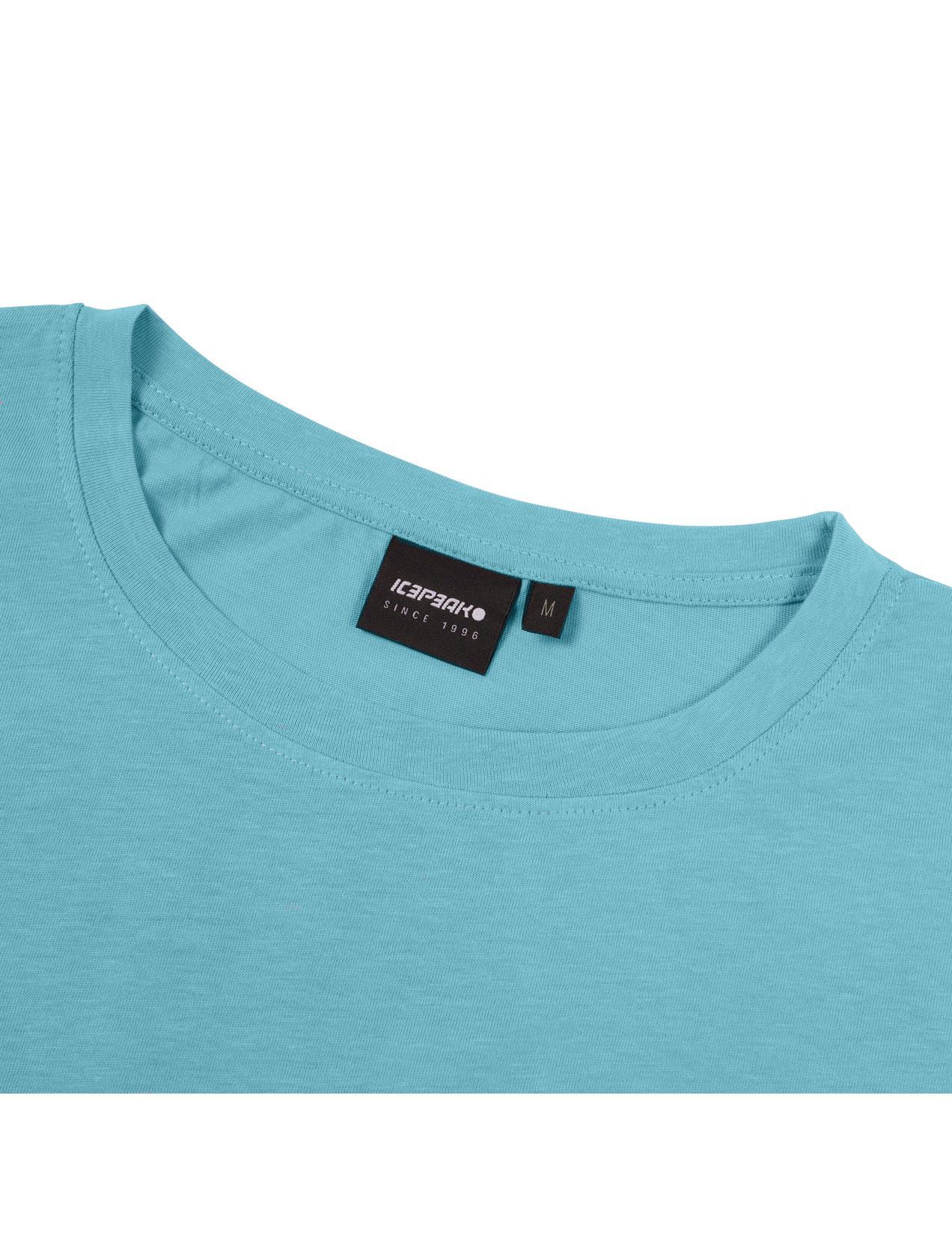 Turquoise Women Icepeak Abbotte T-Shirt | USA-VEZ680147