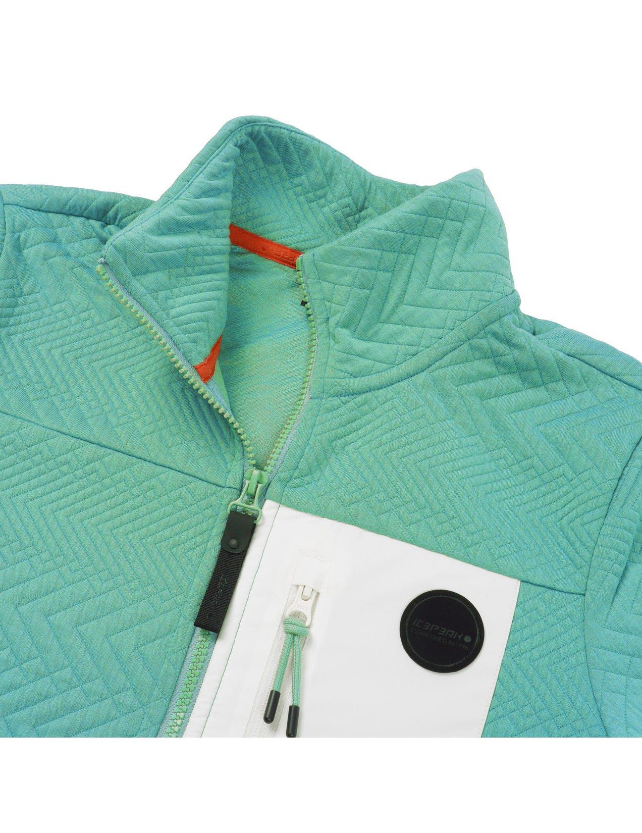 Turquoise Women Icepeak Amenia Midlayer Jacket | USA-AVY485937