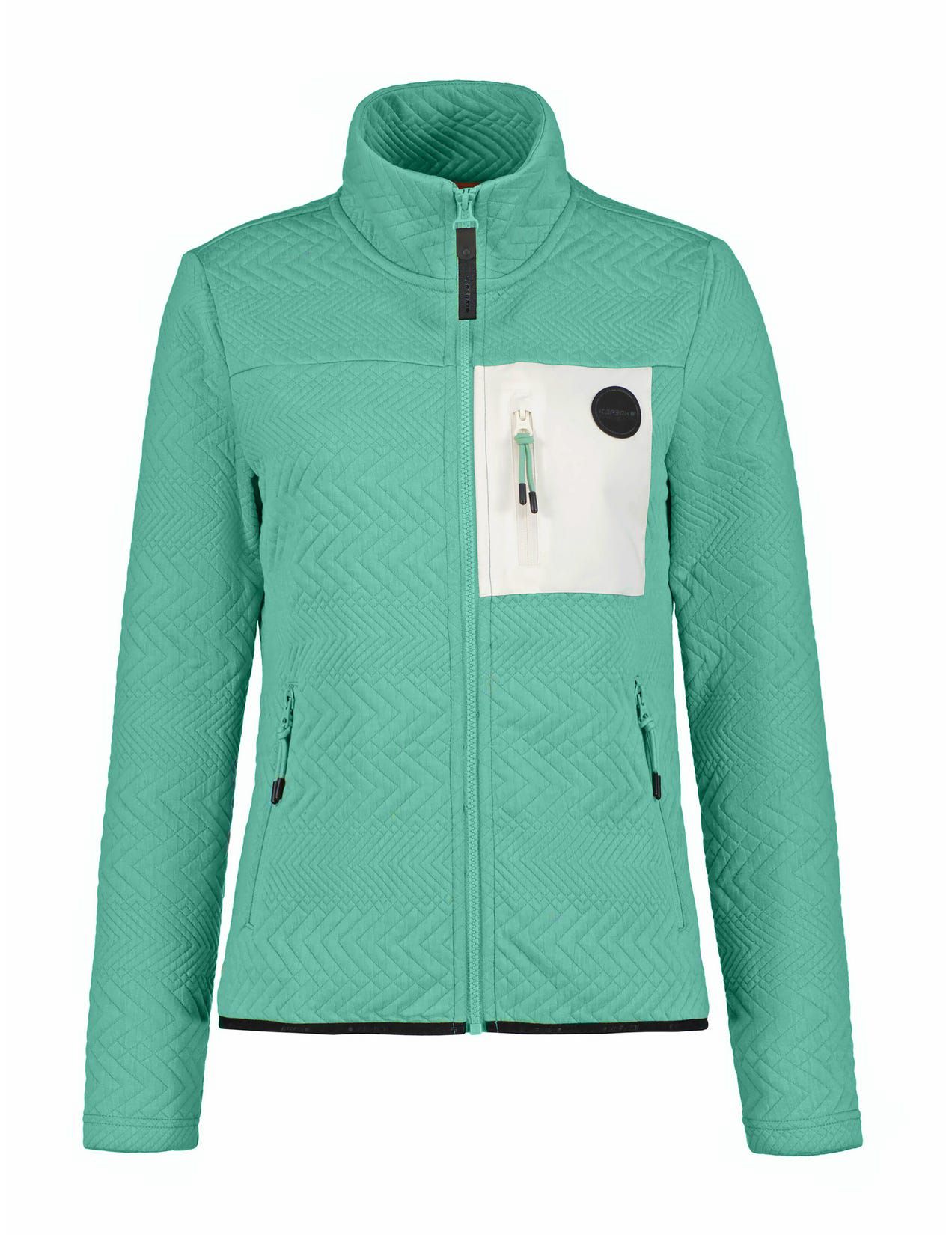 Turquoise Women Icepeak Amenia Midlayer Jacket | USA-AVY485937