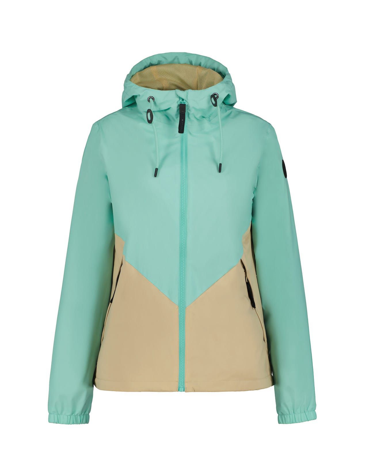 Turquoise / Beige Women Icepeak Achin Jacket | USA-CLU370564