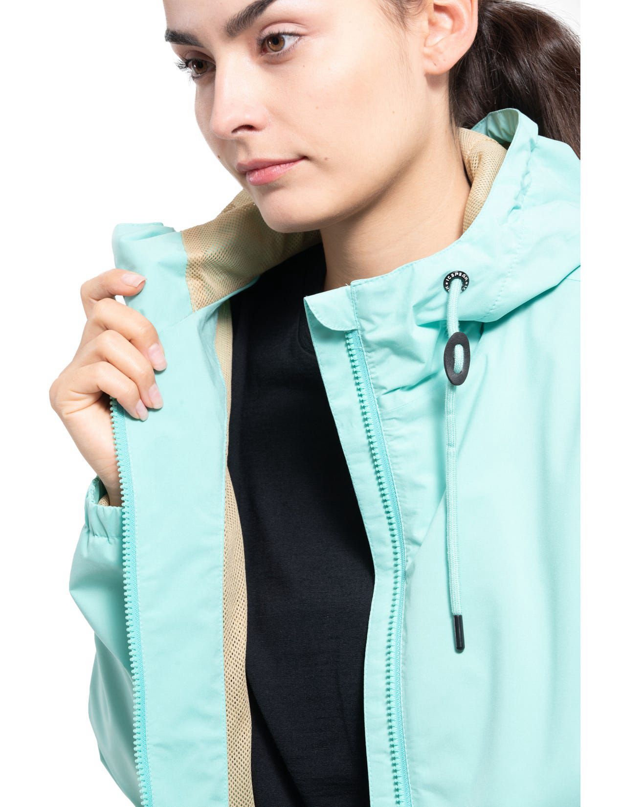 Turquoise / Beige Women Icepeak Achin Jacket | USA-CLU370564