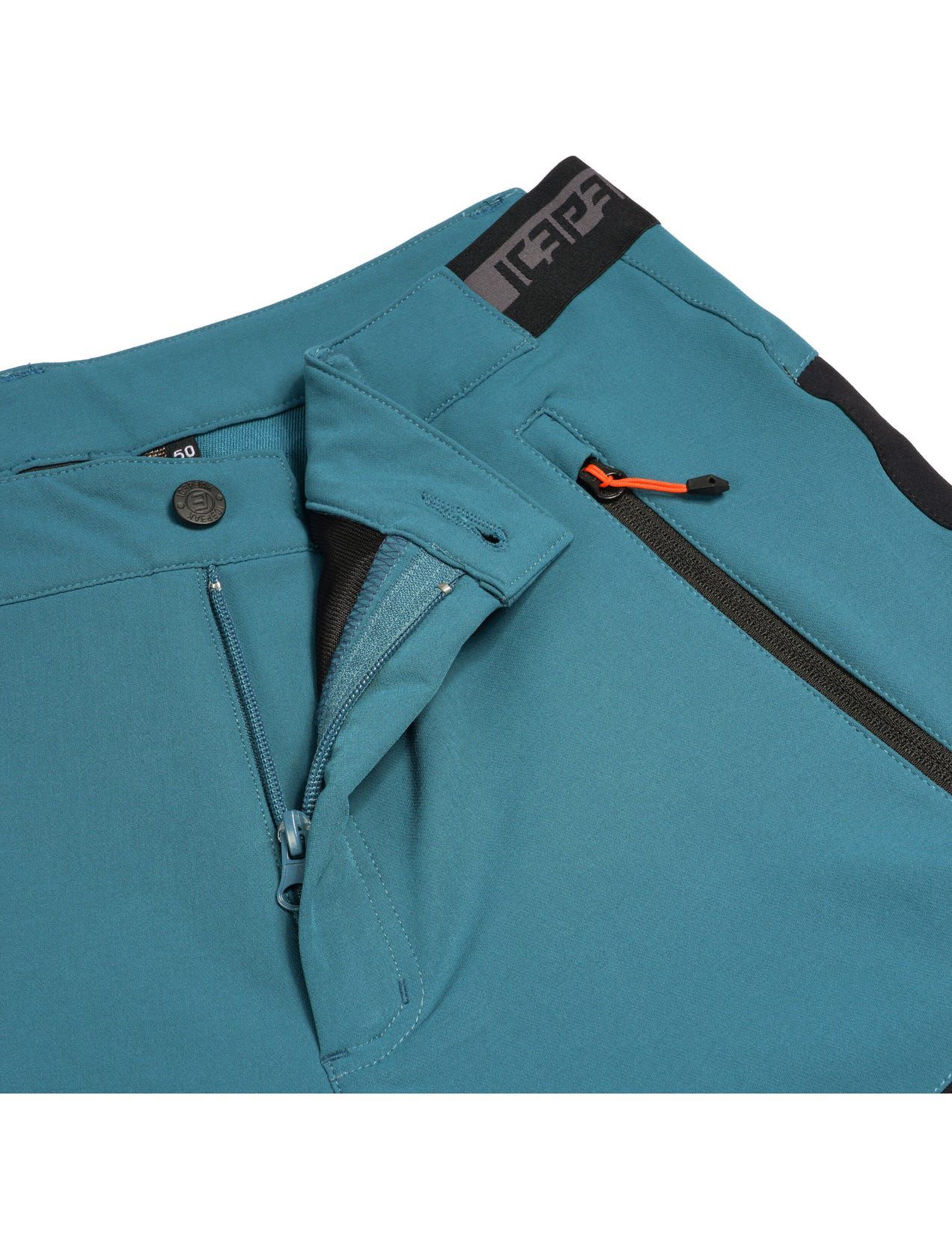 Turquoise / Black Men Icepeak Belgrade Pants | USA-BKR376251