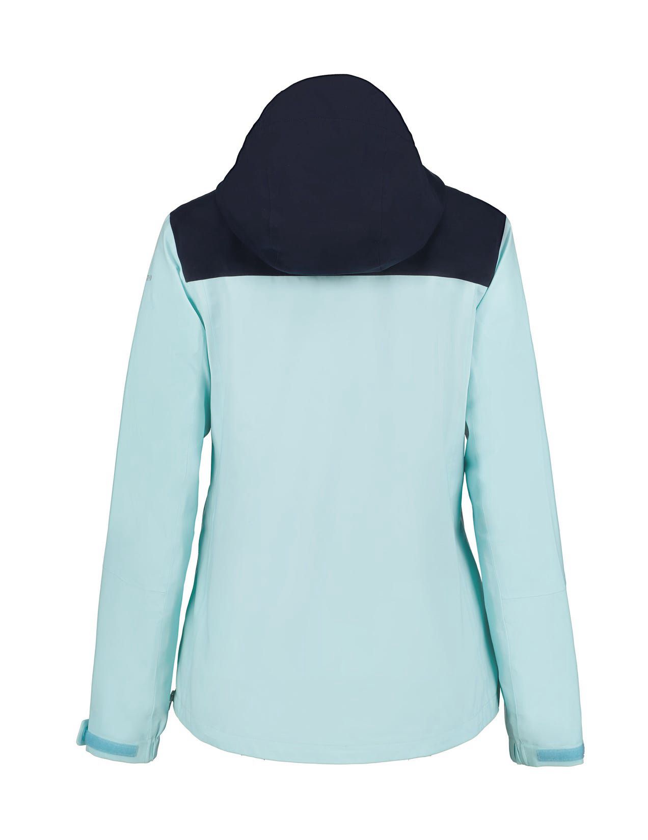 Turquoise / Navy Women Icepeak Bingen Anorak Jacket | USA-UBT981635