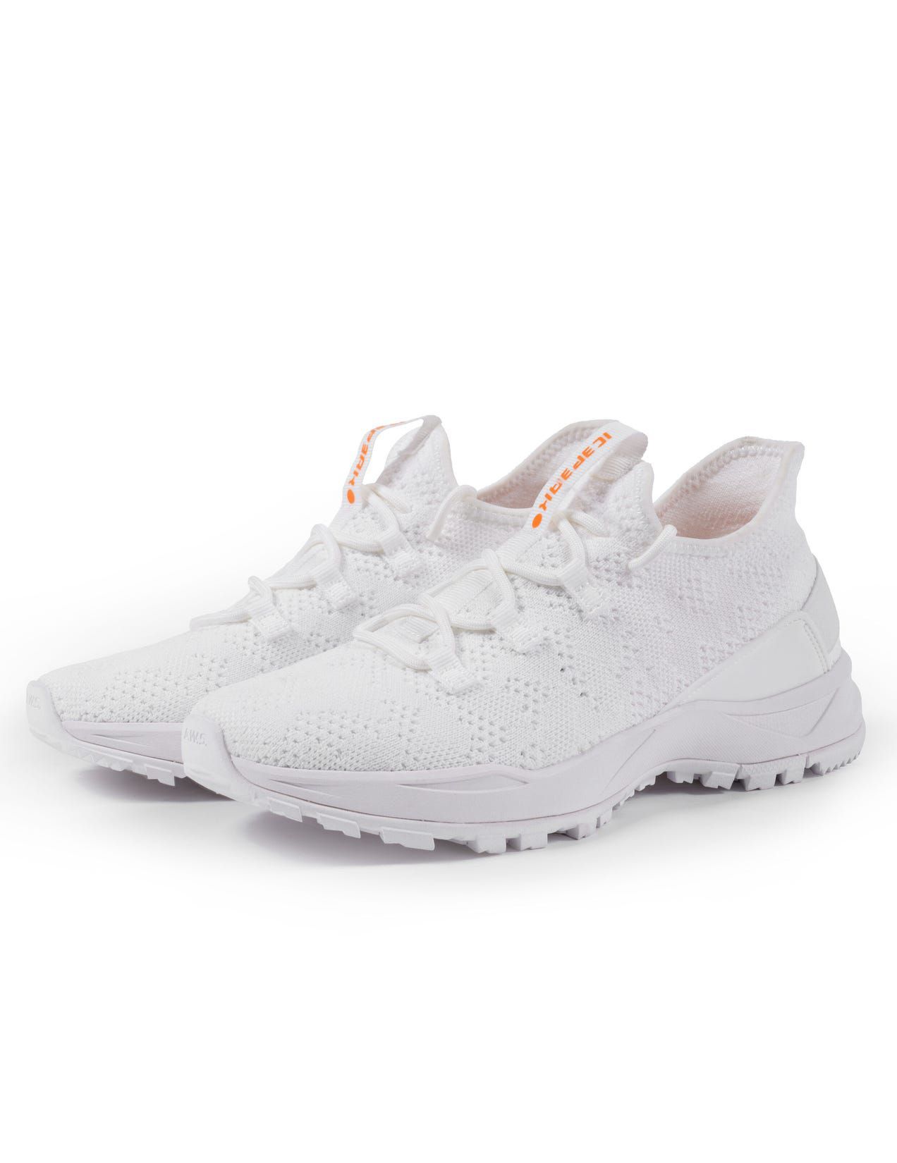 White Women Icepeak Abiskos Sneakers | USA-FIP261853